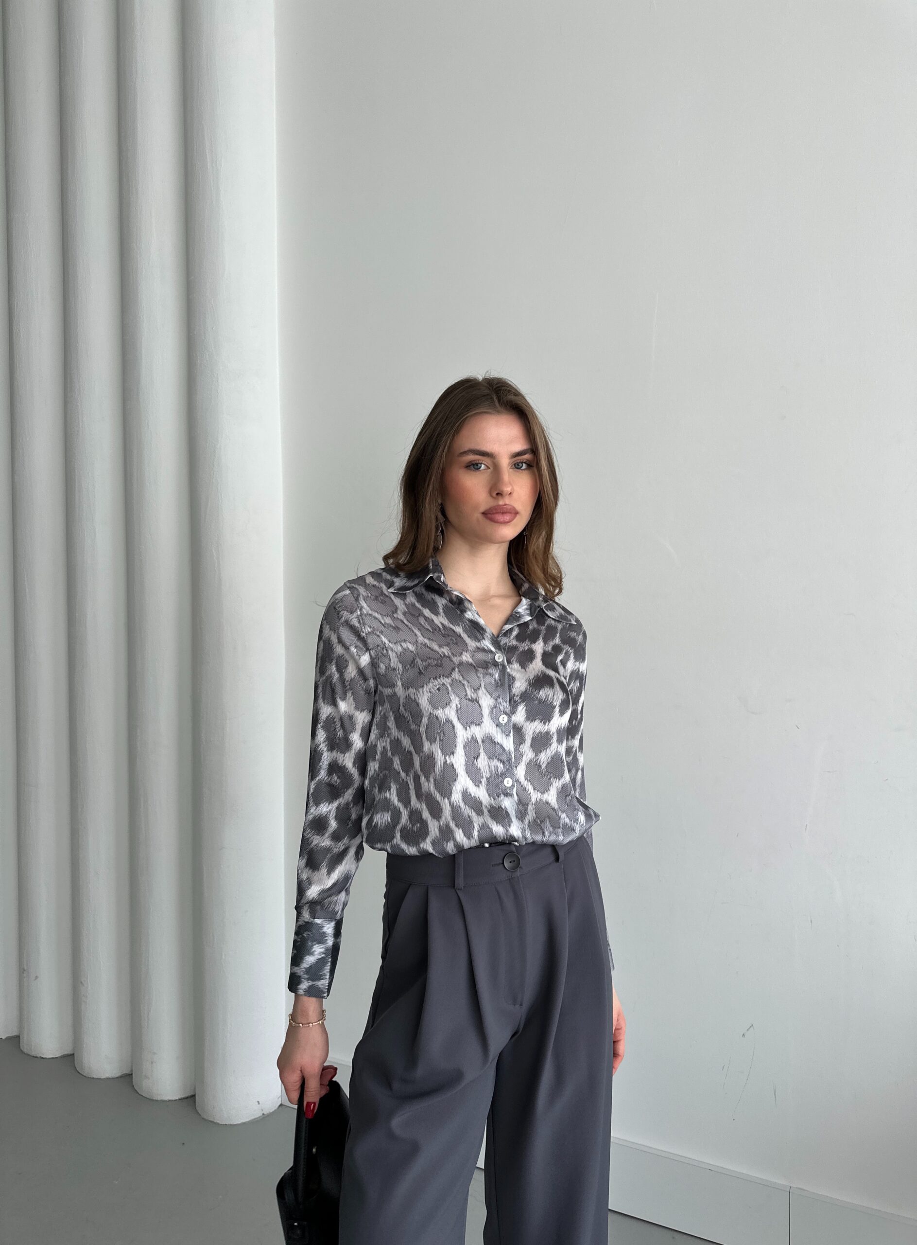 Mini Leopard Pattern Shirt – Brand: My Fashion – Women & Kids, Baby Clothes Wholesale – TheBS Women