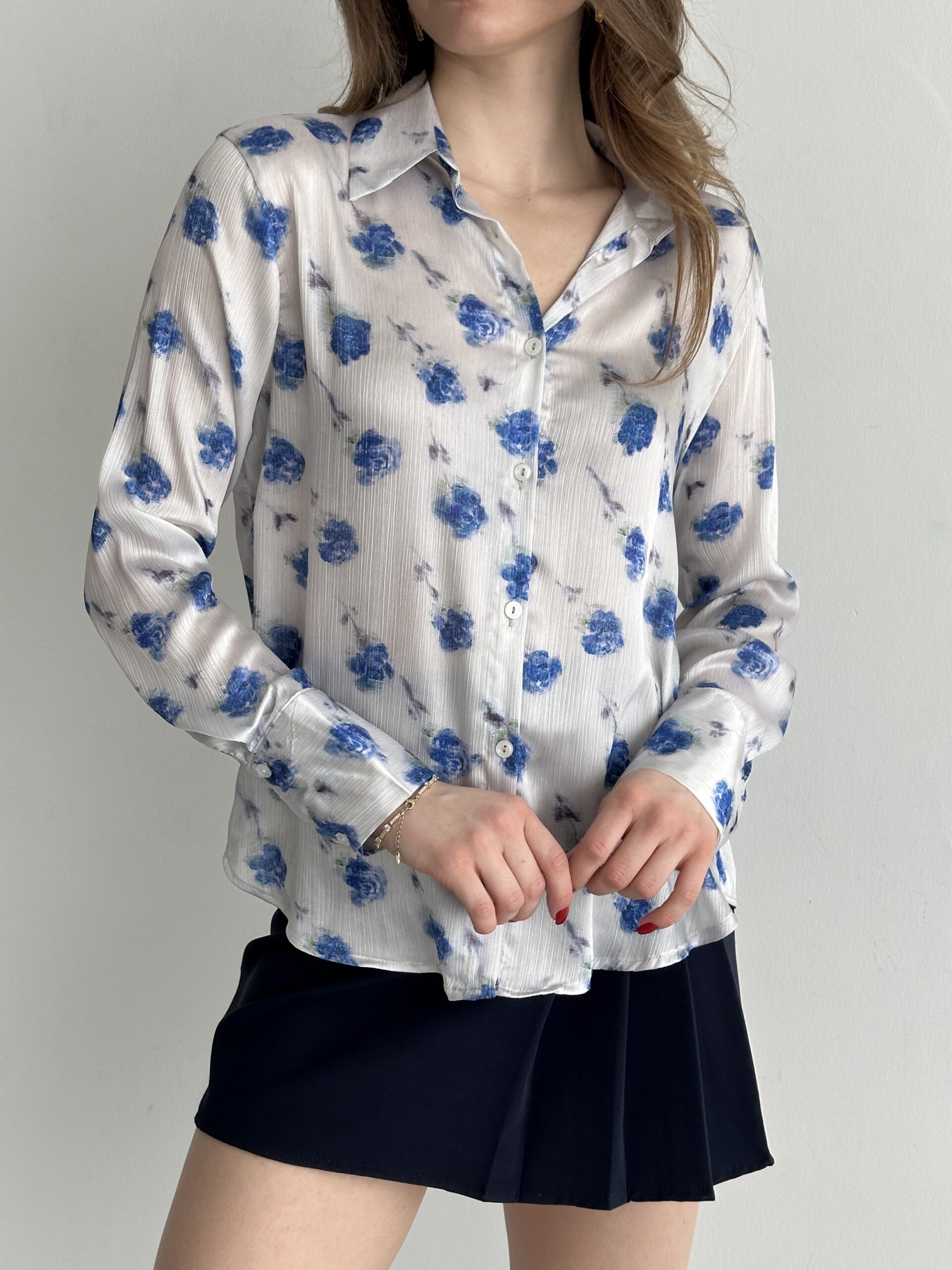 Chrysanthemum Pattern Shirt - Brand: My Fashion - Women & Kids, Baby Clothes Wholesale - TheBS Women