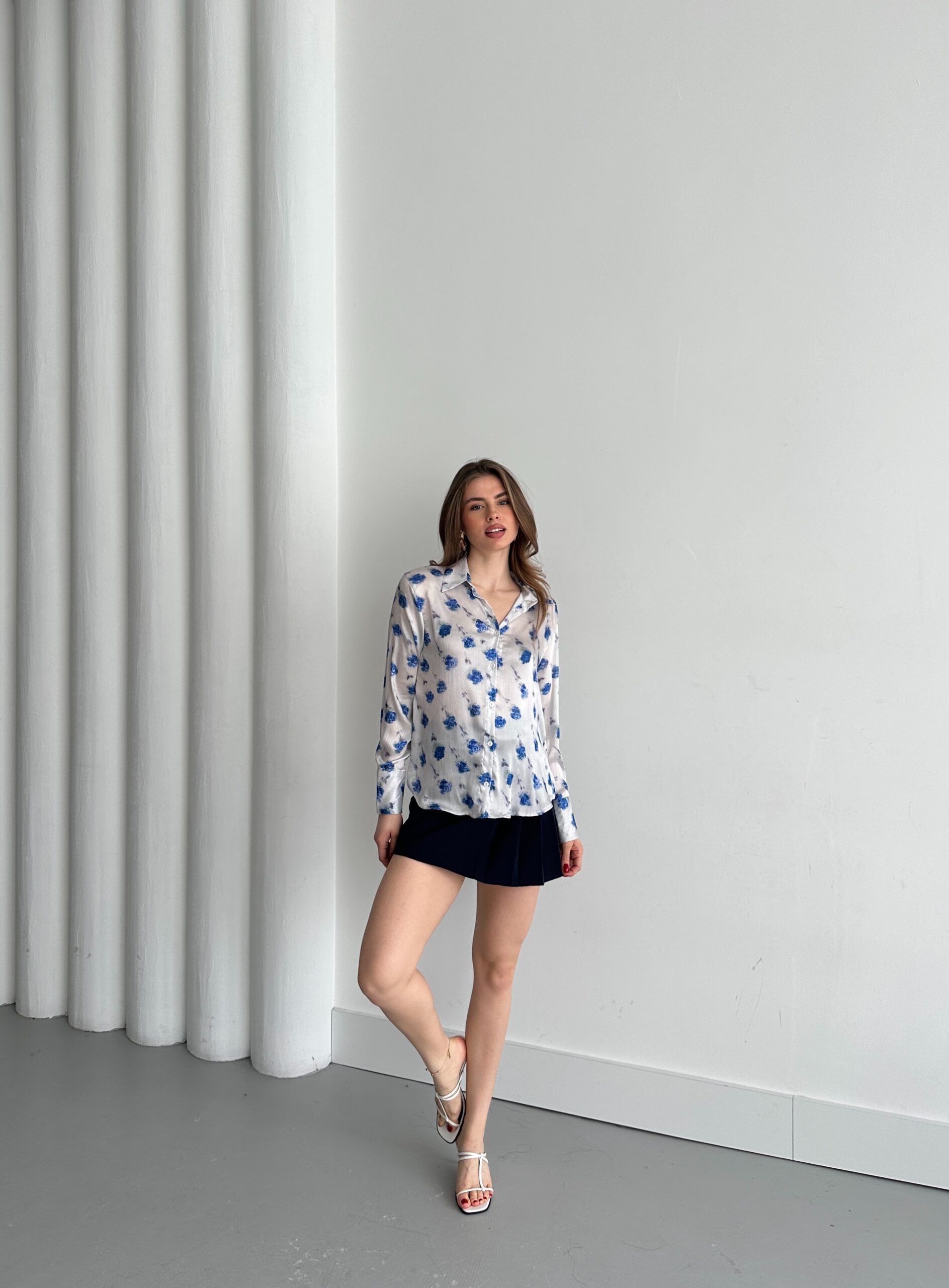 Chrysanthemum Pattern Shirt - Brand: My Fashion - Women & Kids, Baby Clothes Wholesale - TheBS Women