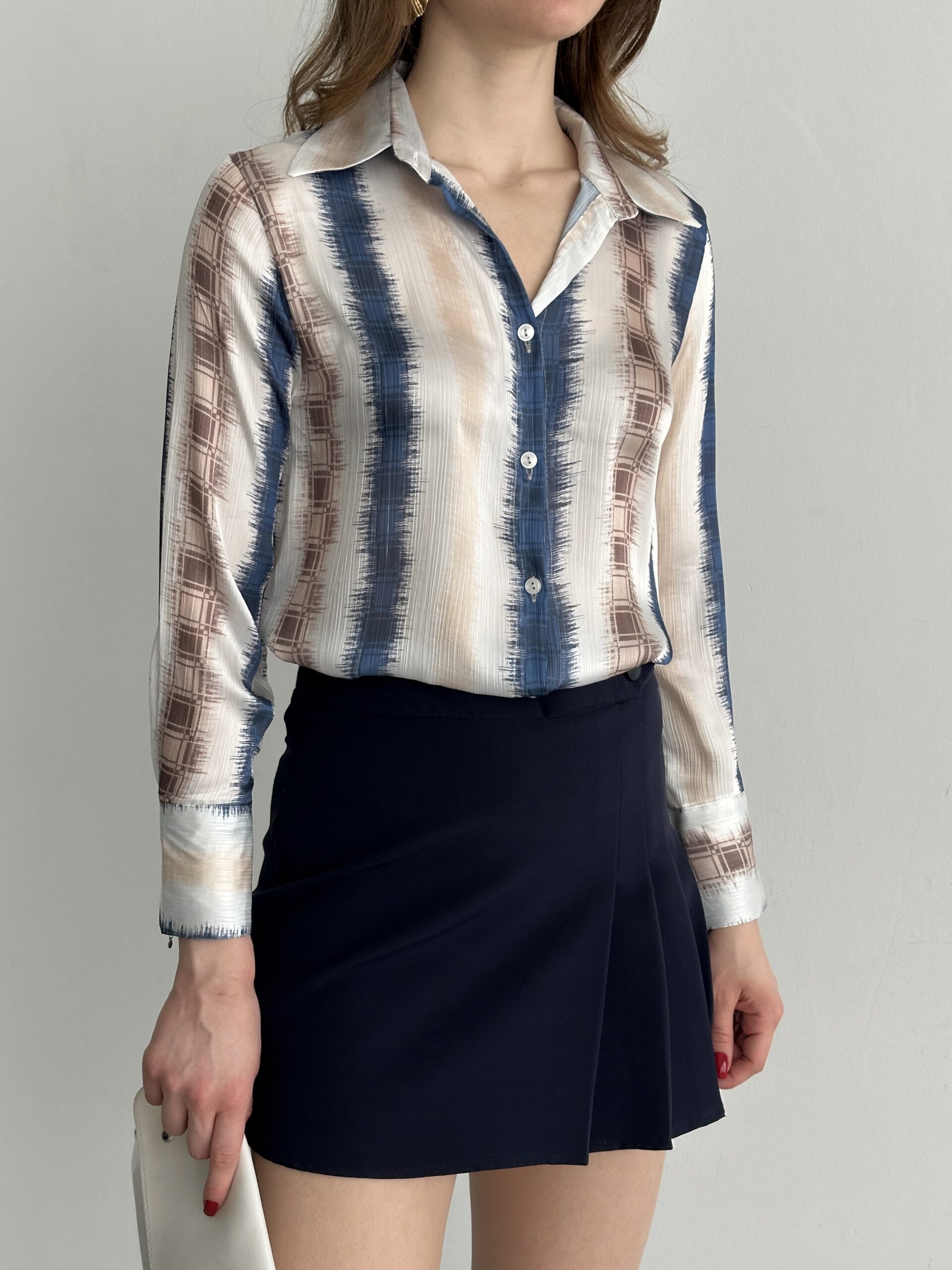 Wave Pattern Shirt – Brand: My Fashion – Women & Kids, Baby Clothes Wholesale – TheBS Women