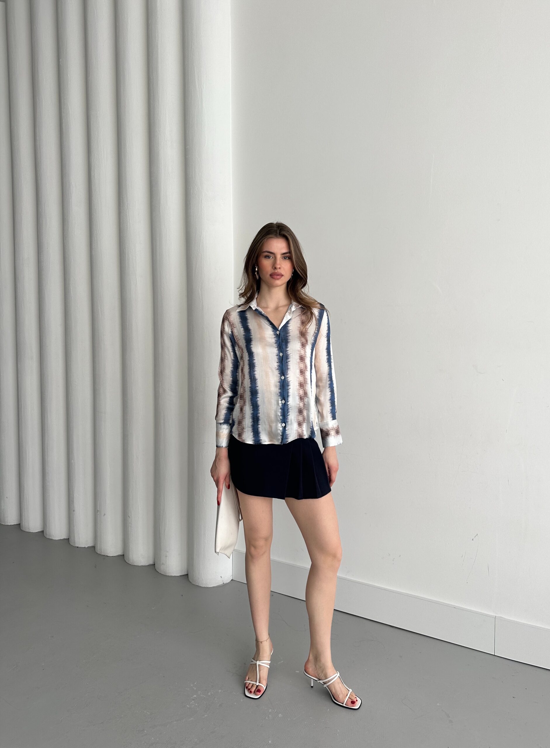 Wave Pattern Shirt – Brand: My Fashion – Women & Kids, Baby Clothes Wholesale – TheBS Women