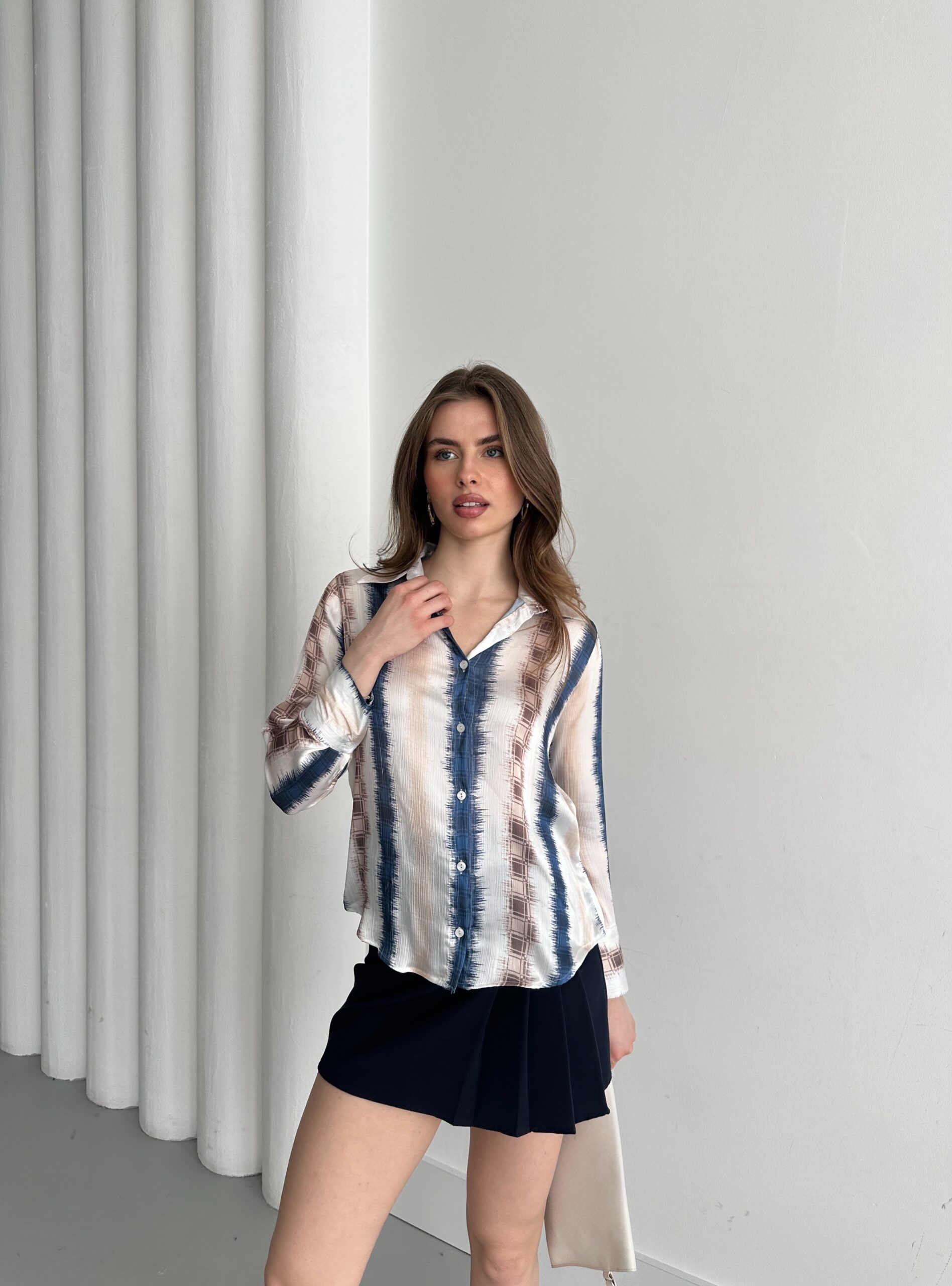 Wave Pattern Shirt – Brand: My Fashion – Women & Kids, Baby Clothes Wholesale – TheBS Women