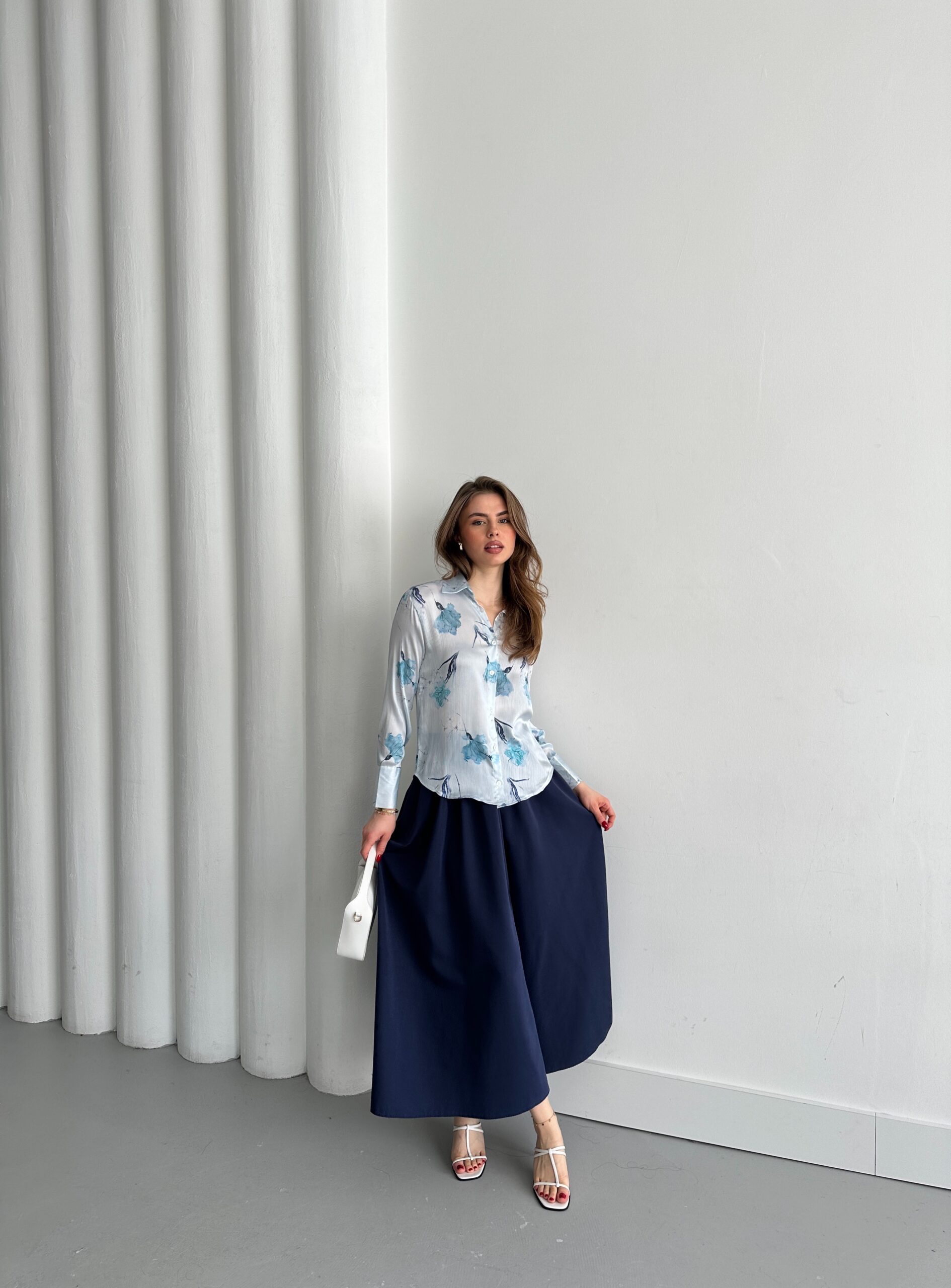 Daffodil Pattern Shirt - Brand: My Fashion - Women & Kids, Baby Clothes Wholesale - TheBS Women