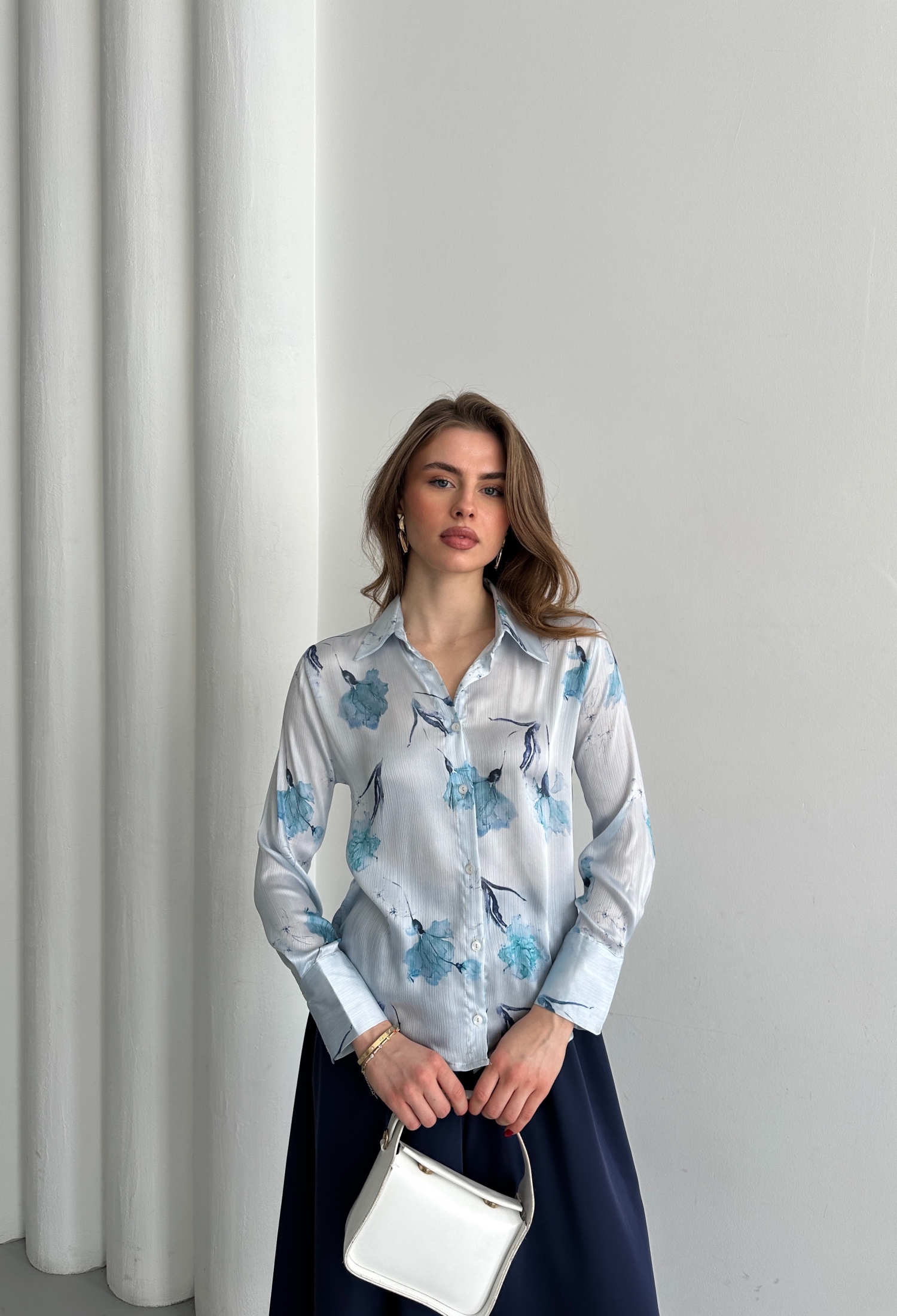 Daffodil Pattern Shirt - Brand: My Fashion - Women & Kids, Baby Clothes Wholesale - TheBS Women