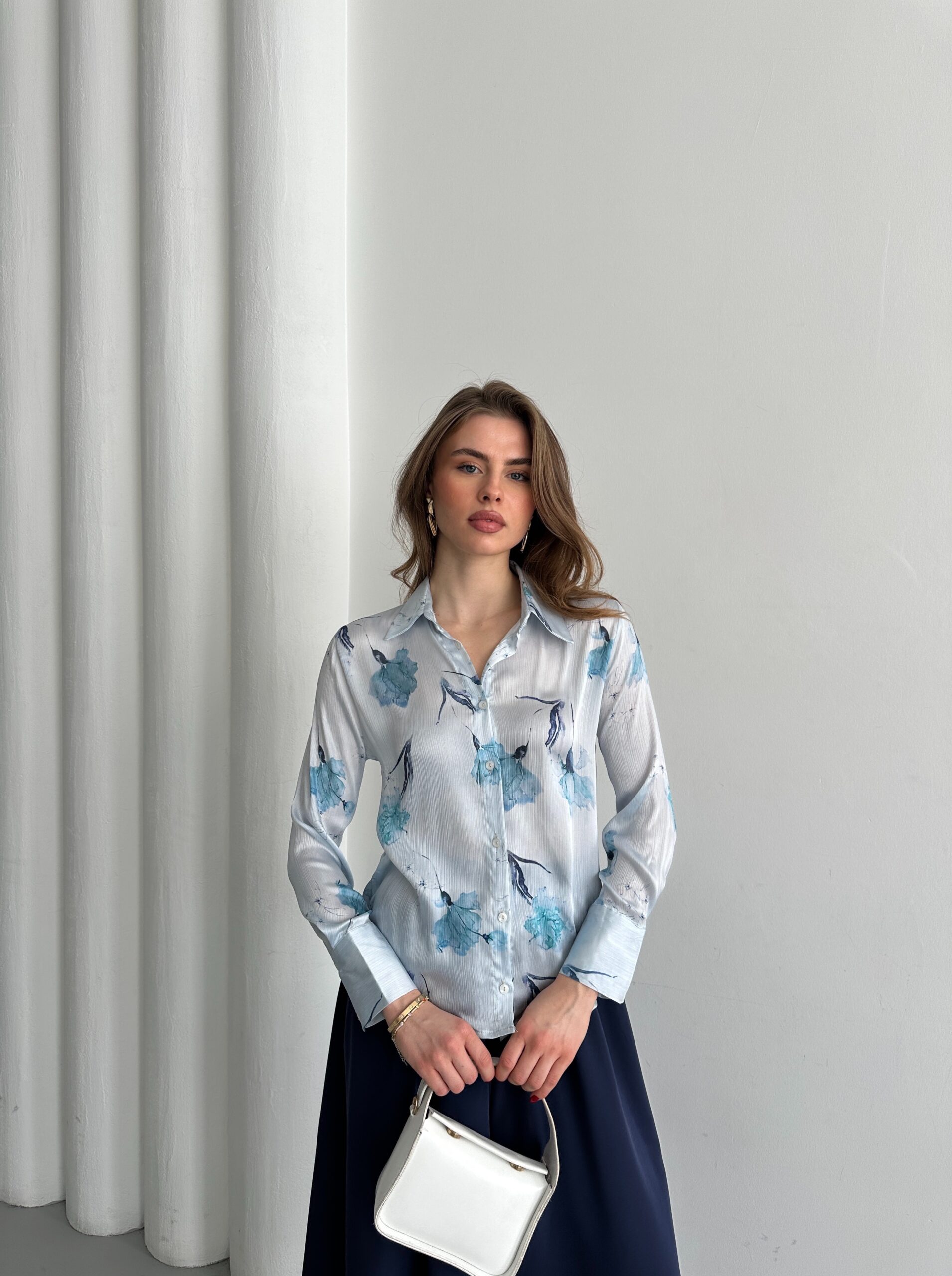 Daffodil Pattern Shirt - Brand: My Fashion - Women & Kids, Baby Clothes Wholesale - TheBS Women