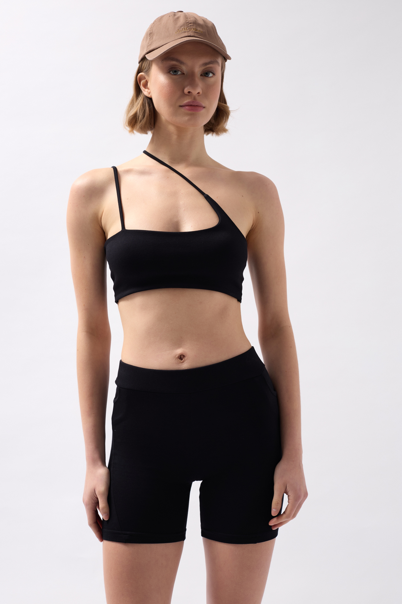 Pocket Detail Biker Shorts – Brand: Black Fashion – Women & Kids, Baby Clothes Wholesale – TheBS Women