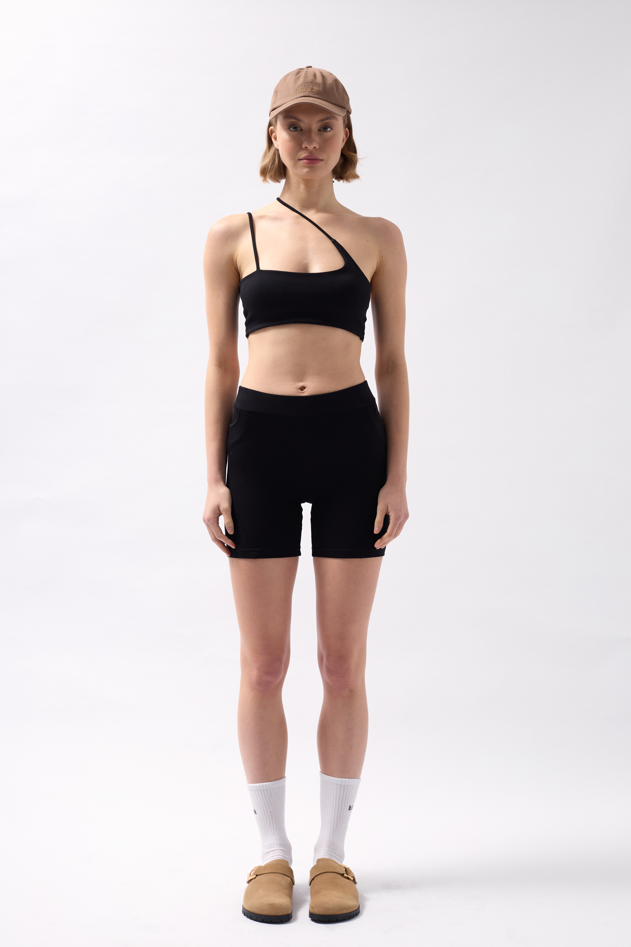 Pocket Detail Biker Shorts – Brand: Black Fashion – Women & Kids, Baby Clothes Wholesale – TheBS Women