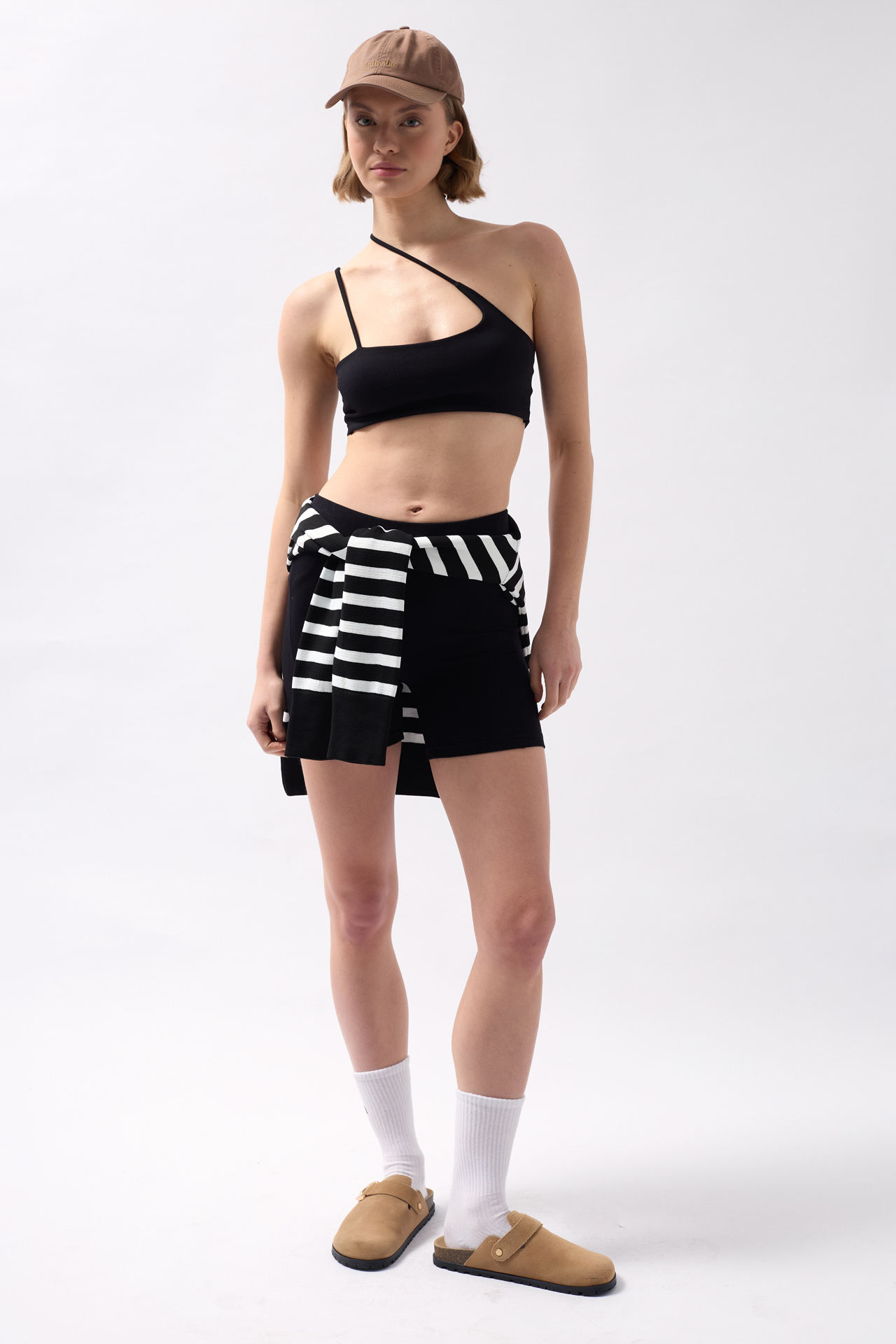 Pocket Detail Biker Shorts – Brand: Black Fashion – Women & Kids, Baby Clothes Wholesale – TheBS Women