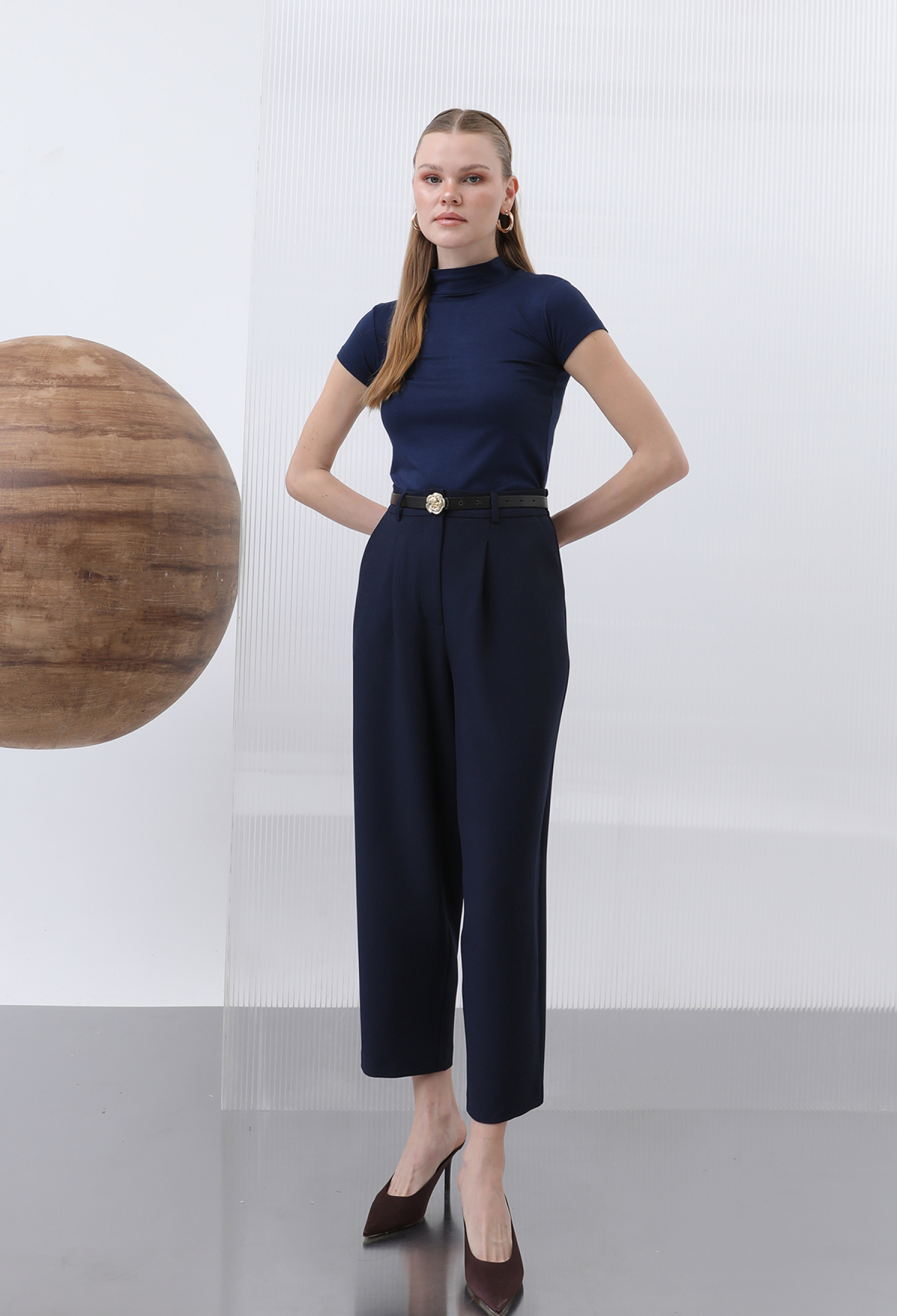 Pleated Pants - Brand: Puane - Women & Kids, Baby Clothes Wholesale - TheBS Women