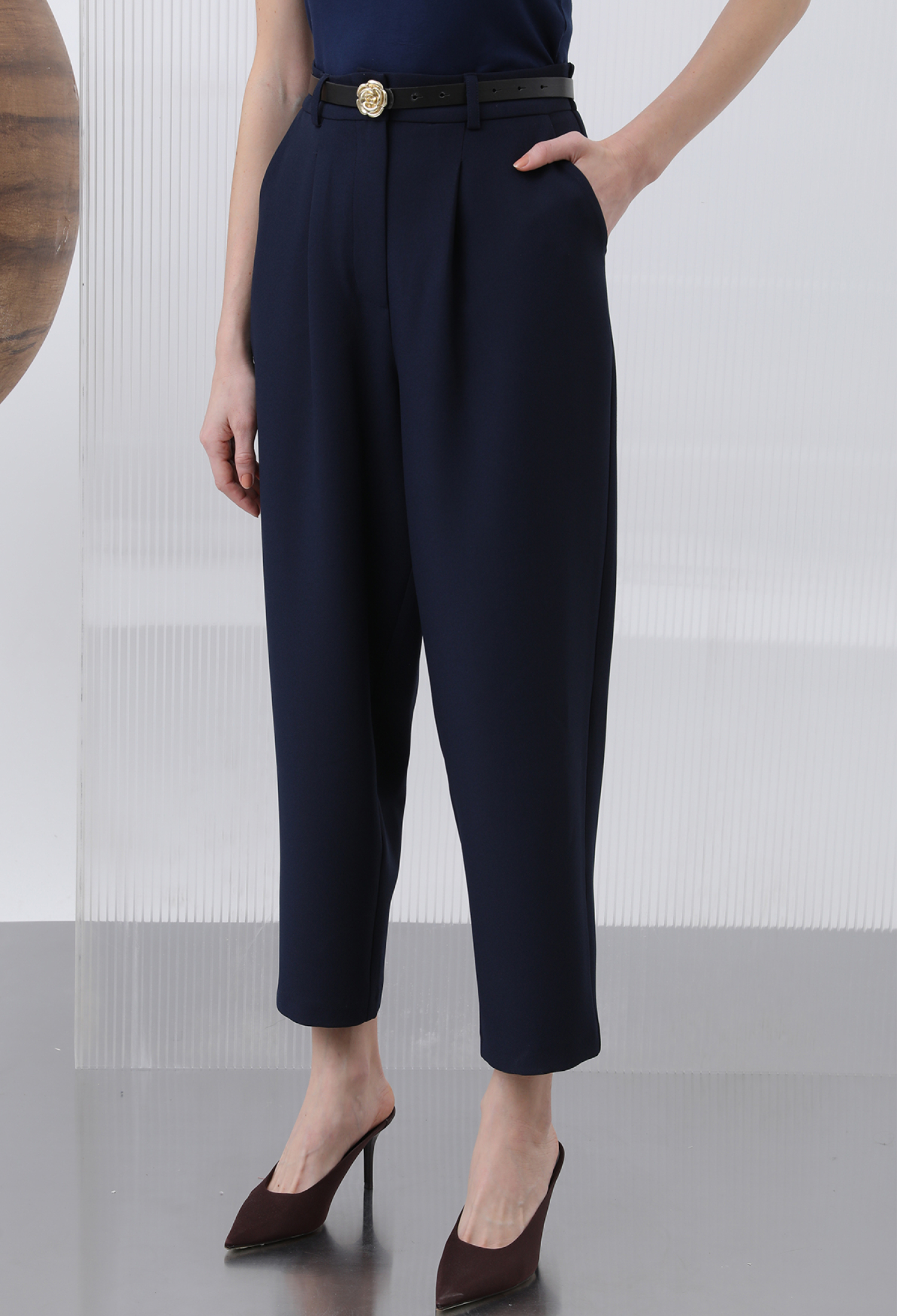 Pleated Pants - Brand: Puane - Women & Kids, Baby Clothes Wholesale - TheBS Women