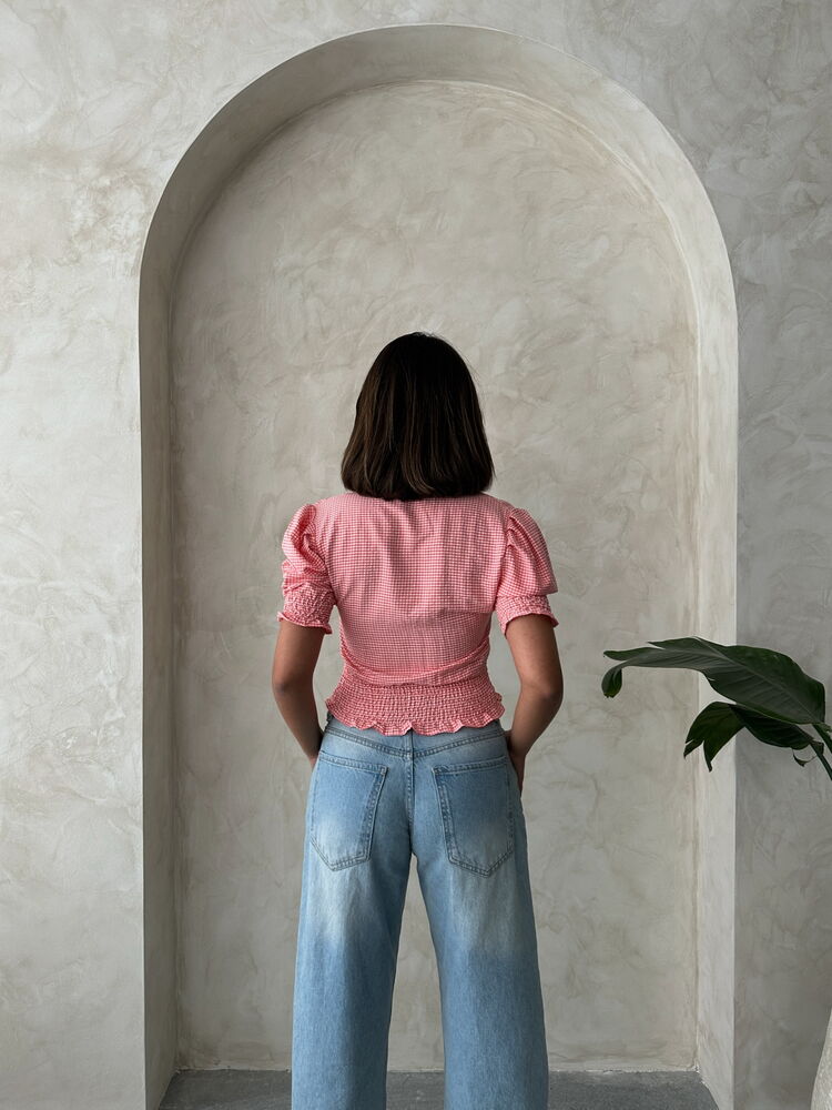 Gipe Detailed Pitikare Wholesale Shirt – Brand: Topshow – Women & Kids, Baby Clothes Wholesale – TheBS Women