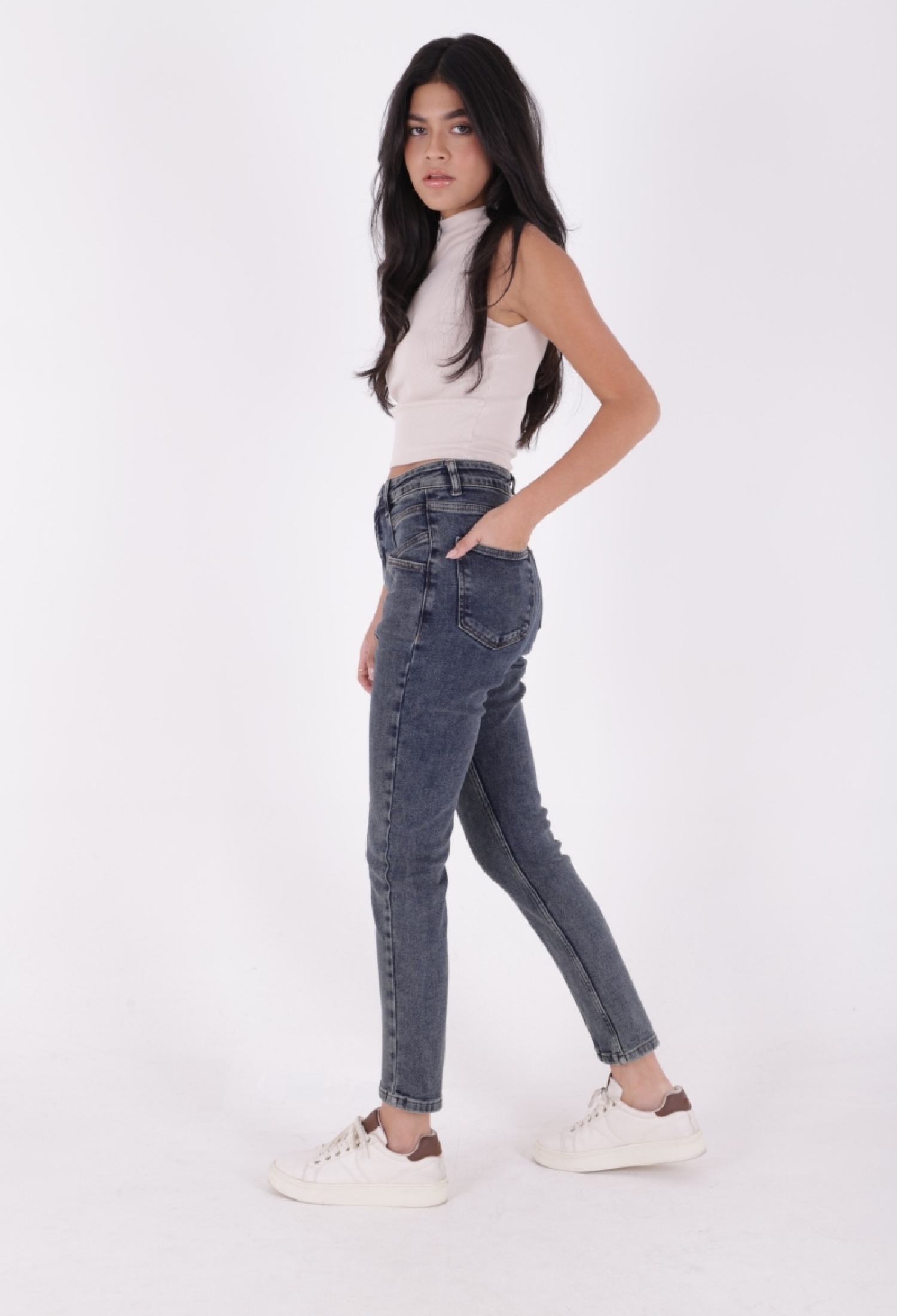 Stitched Leg Jeans With Front Piece - Brand: XLove - Women & Kids, Baby Clothes Wholesale - TheBS Women