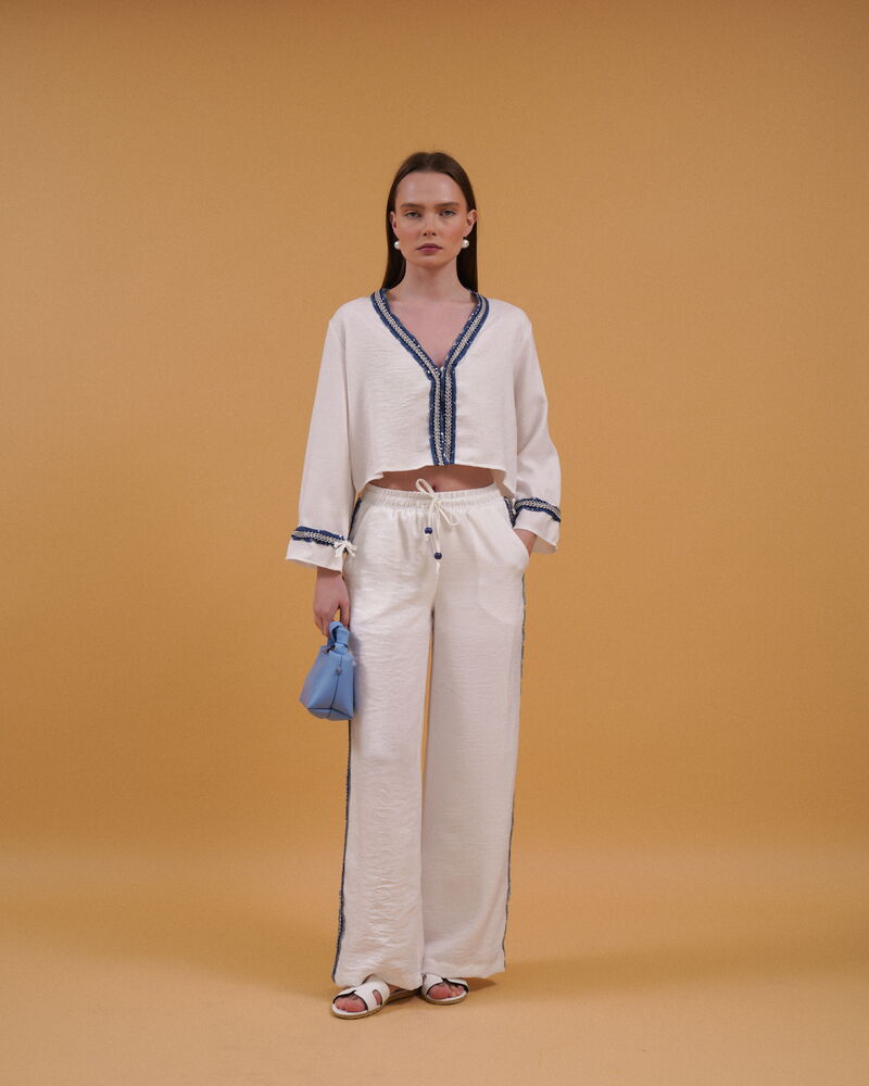 Denim Striped Shirt – Brand: Topshow – Women & Kids, Baby Clothes Wholesale – TheBS Women