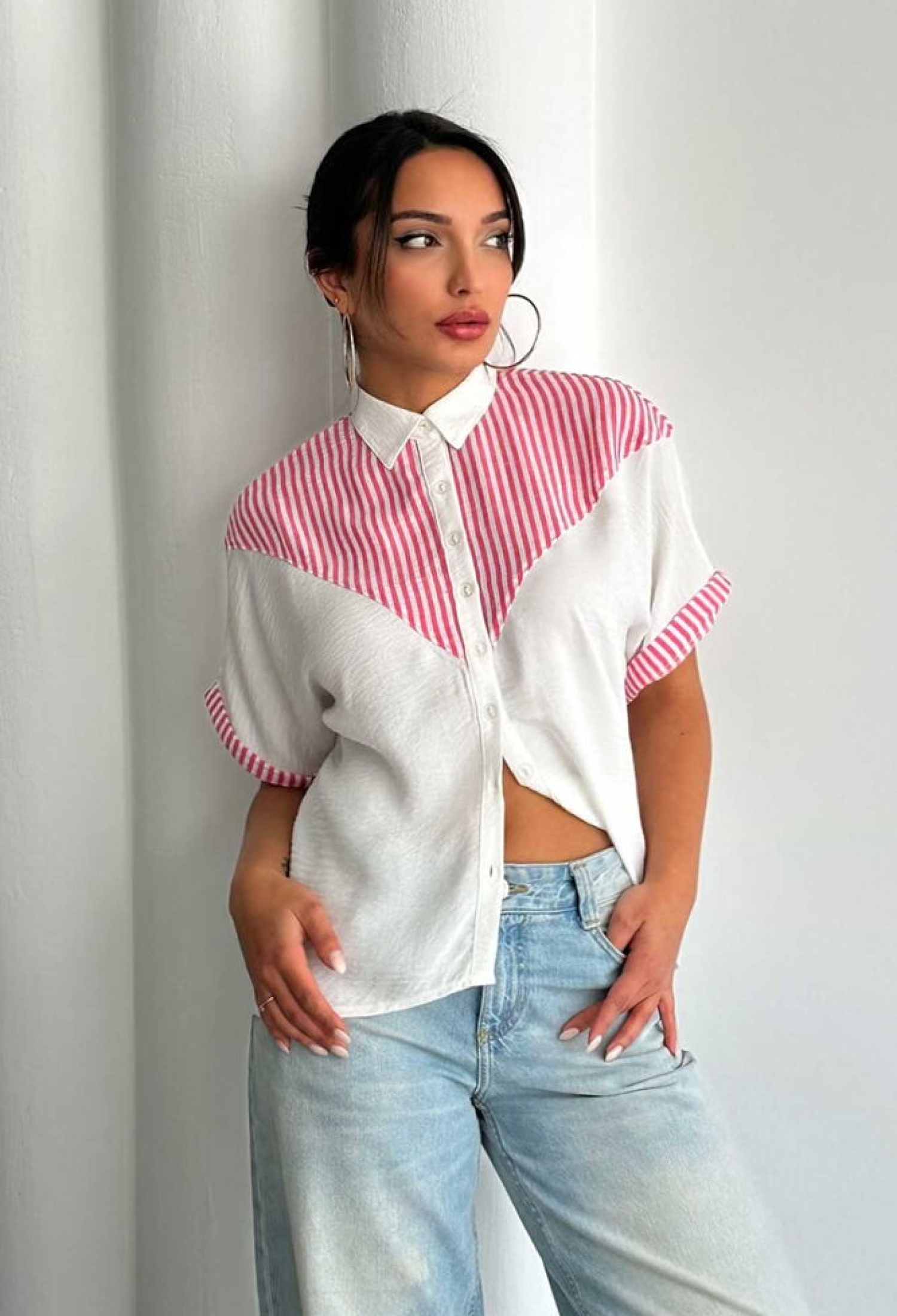 Shirt With Boot Detail - Brand: Topshow - Women & Kids, Baby Clothes Wholesale - TheBS Women