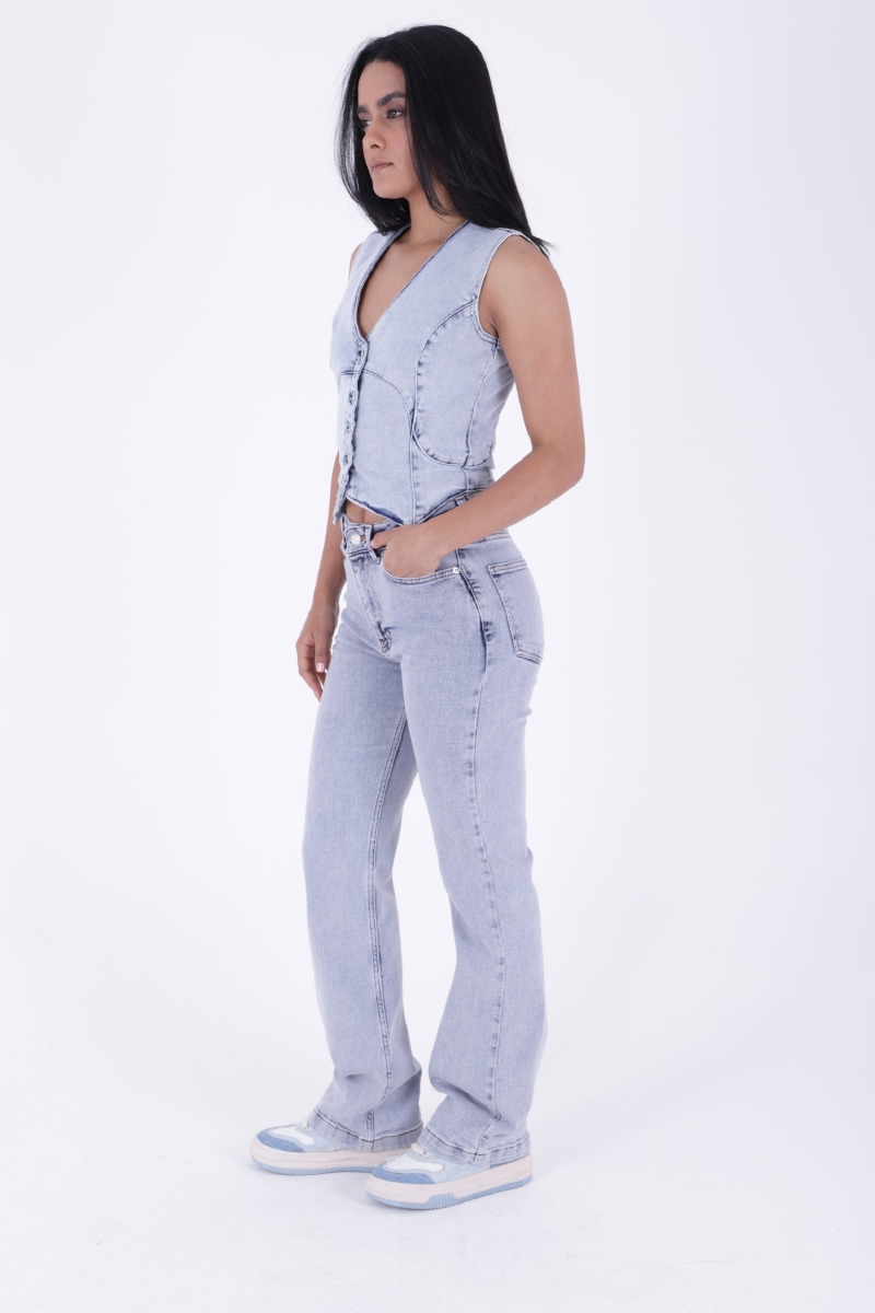 Stitched Leg Loose Leg Relax Jeans - Brand: XLove - Women & Kids, Baby Clothes Wholesale - TheBS Women Stitched Leg Loose Leg Relax Jeans - Brand: XLove - Women & Kids, Baby Clothes Wholesale - TheBS Women