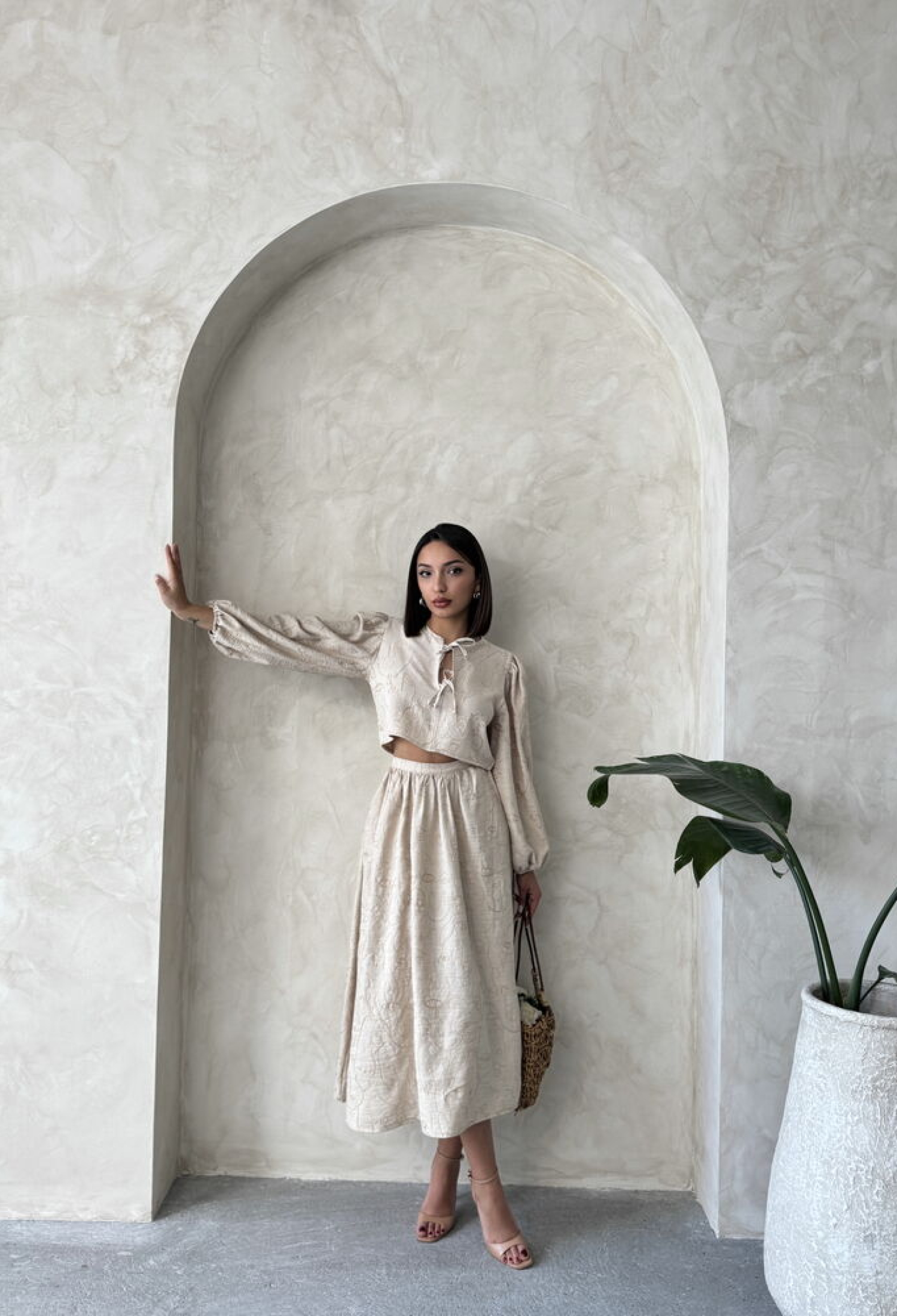 Embroidered Skirt - Brand: Topshow - Women & Kids, Baby Clothes Wholesale - TheBS Women