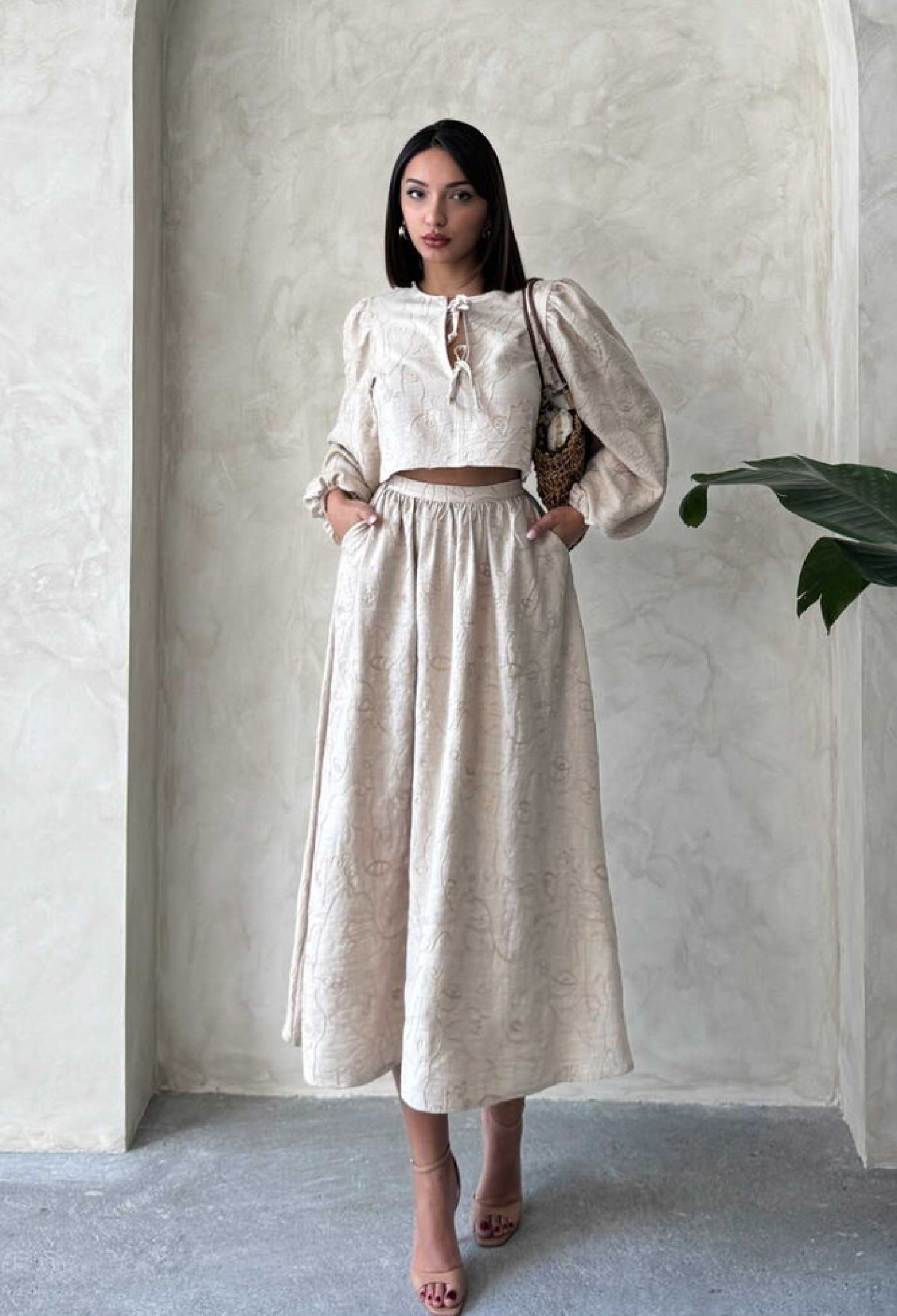 Embroidered Skirt - Brand: Topshow - Women & Kids, Baby Clothes Wholesale - TheBS Women