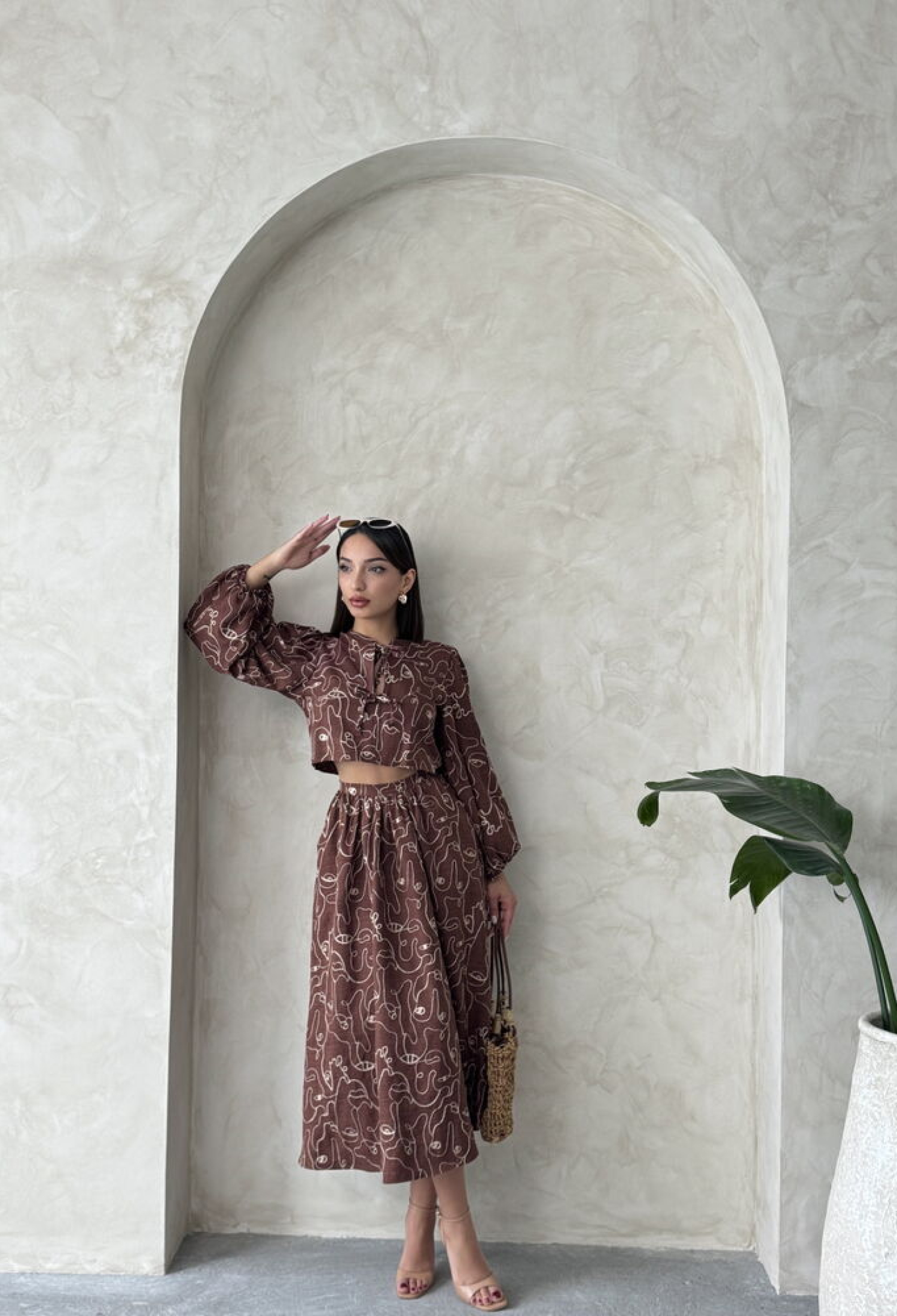 Embroidered Skirt - Brand: Topshow - Women & Kids, Baby Clothes Wholesale - TheBS Women