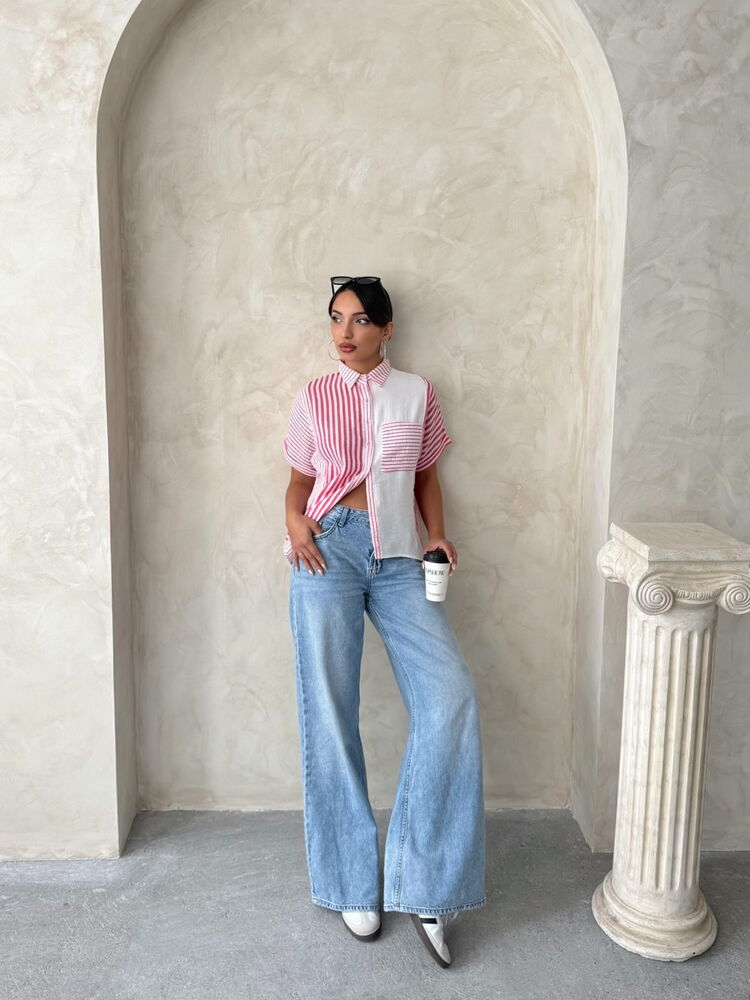 Piece Striped Wholesale Shirt – Brand: Topshow – Women & Kids, Baby Clothes Wholesale – TheBS Women