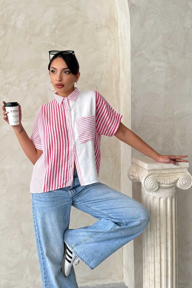 Piece Striped Wholesale Shirt – Brand: Topshow – Women & Kids, Baby Clothes Wholesale – TheBS Women