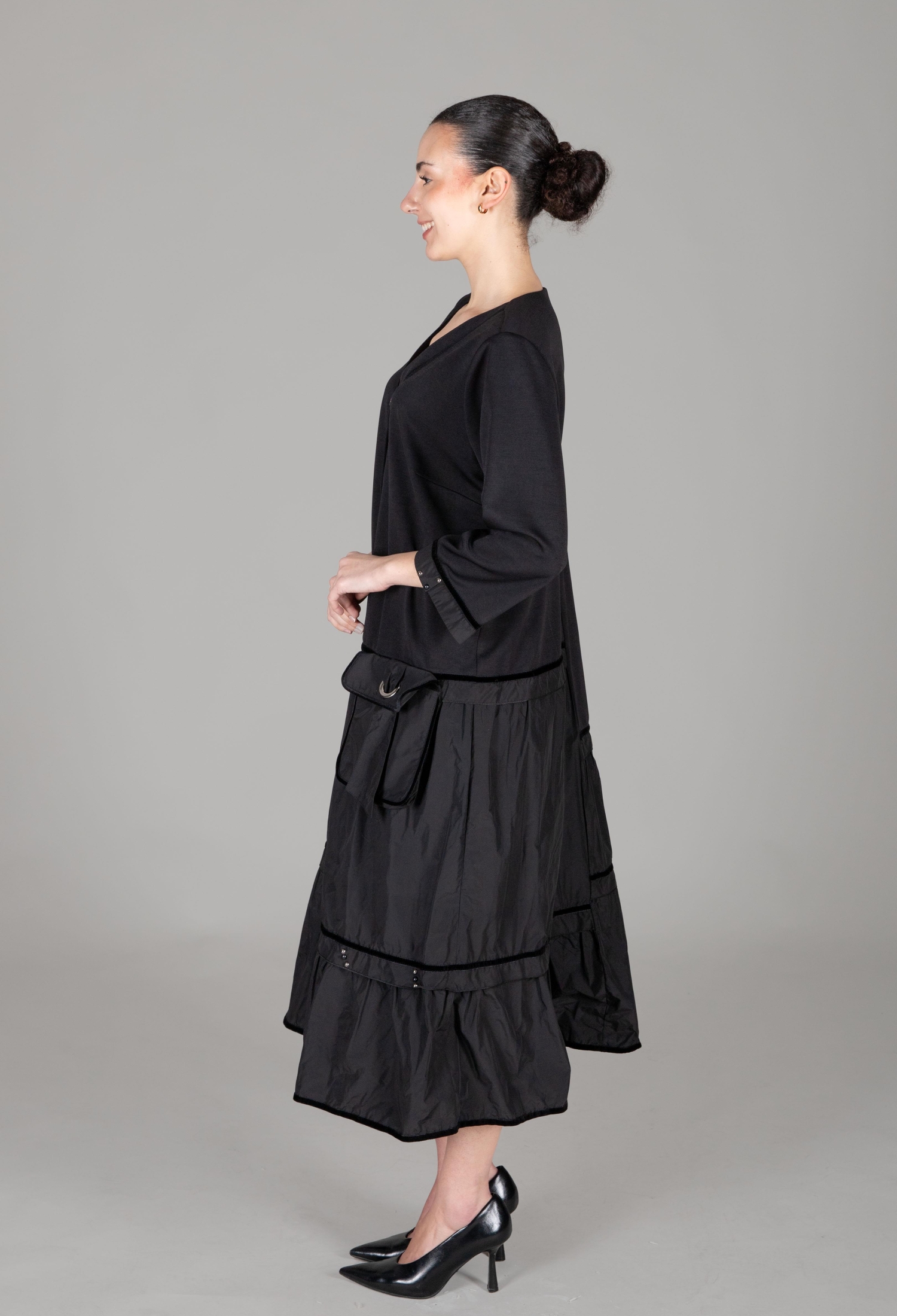 V Neck Tatya Dress - Brand: GUMANIZE - Women & Kids, Baby Clothes Wholesale - TheBS Women