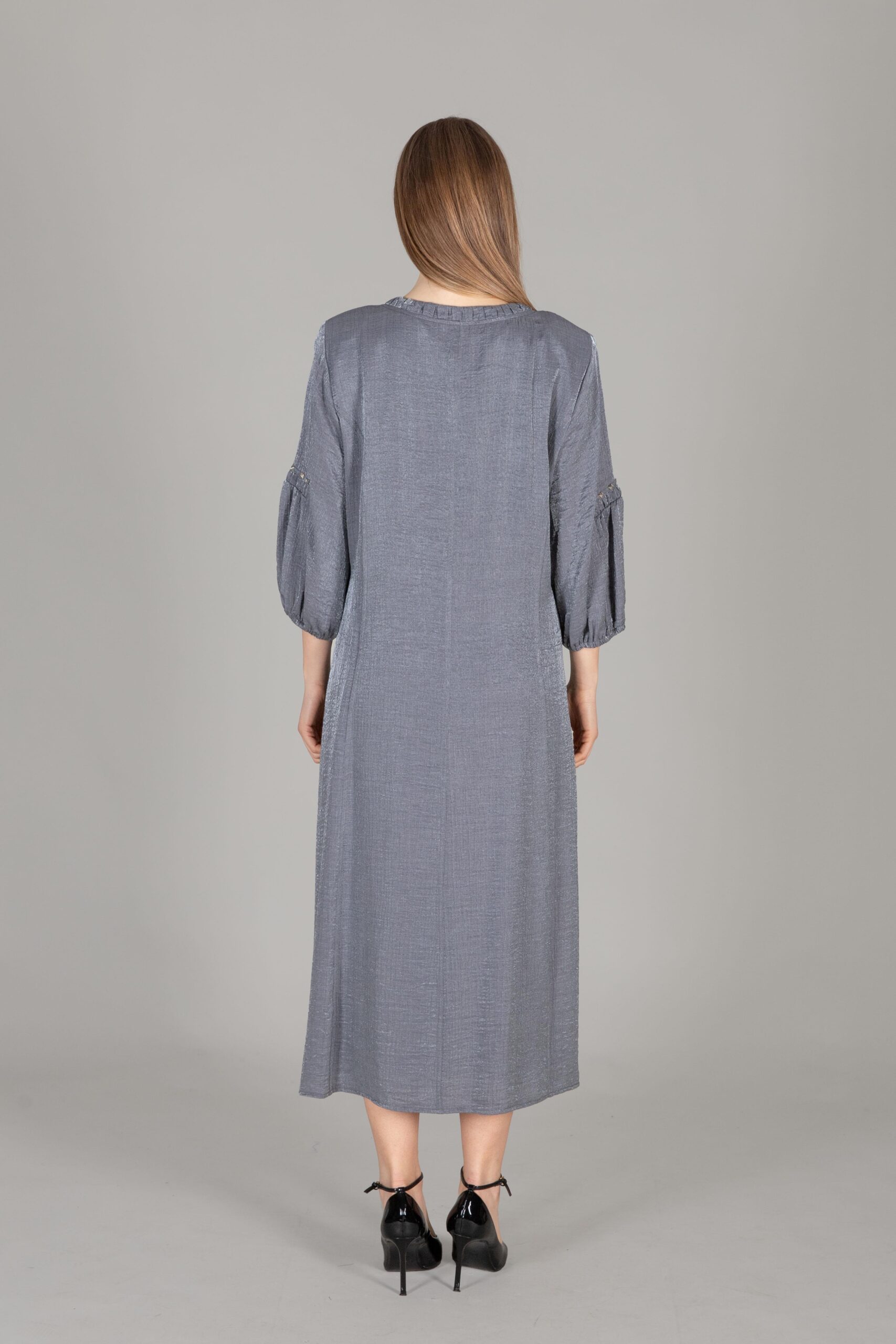 Round Neck Glitter Dress – Brand: GUMANIZE – Women & Kids, Baby Clothes Wholesale – TheBS Women