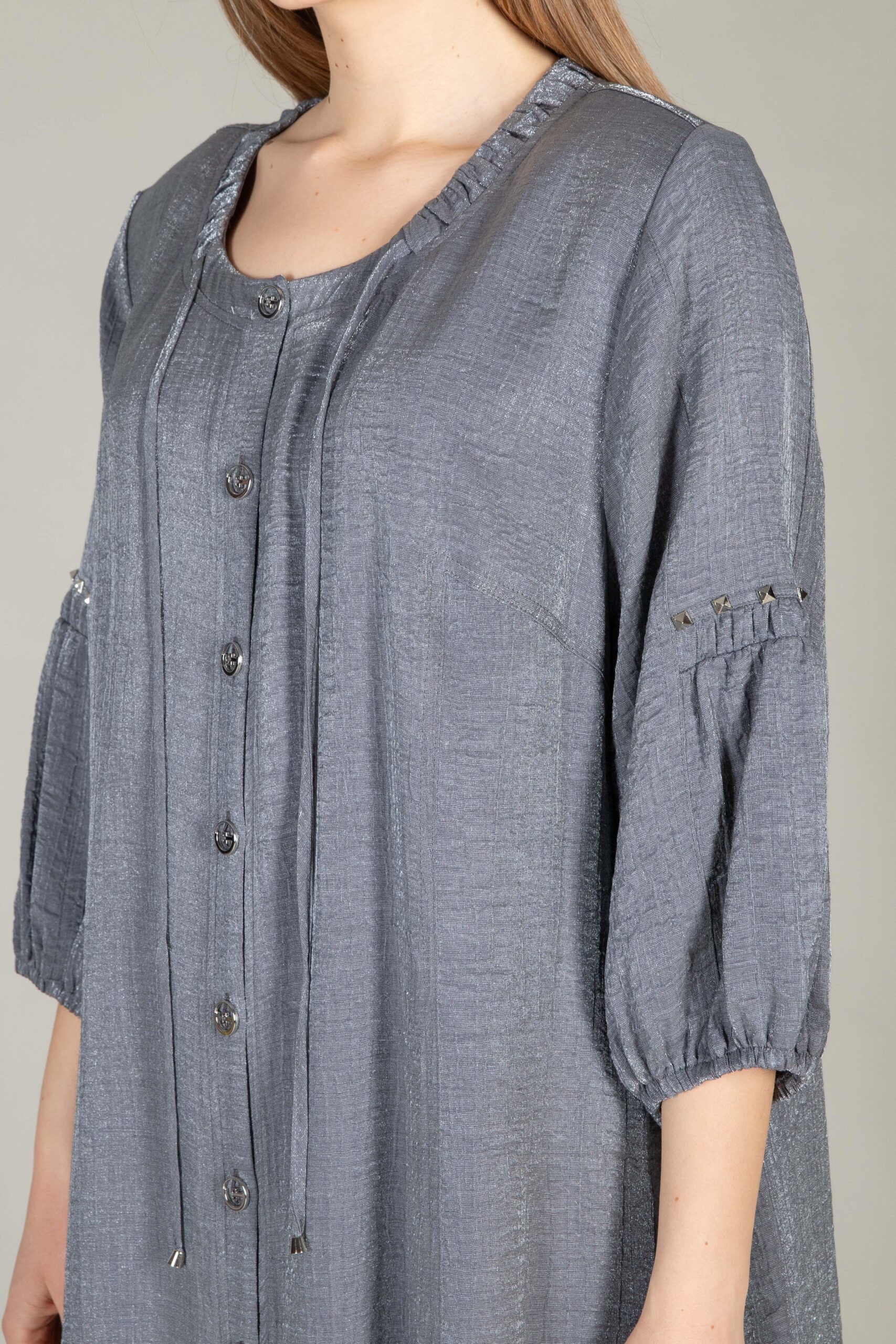 Round Neck Glitter Dress – Brand: GUMANIZE – Women & Kids, Baby Clothes Wholesale – TheBS Women