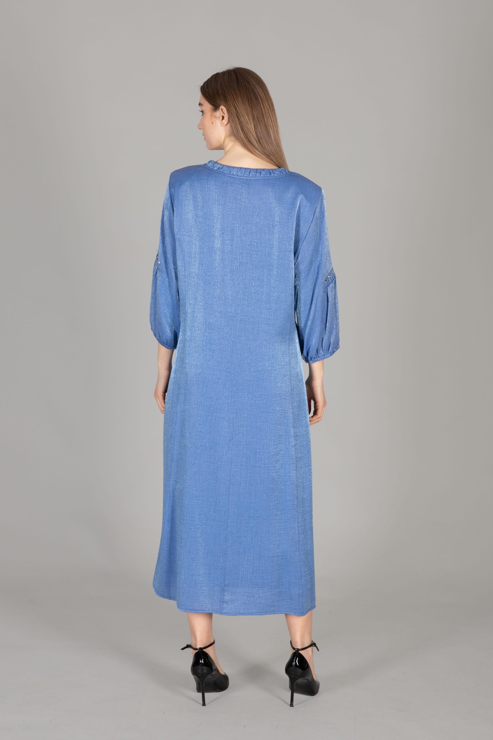 Round Neck Glitter Dress – Brand: GUMANIZE – Women & Kids, Baby Clothes Wholesale – TheBS Women