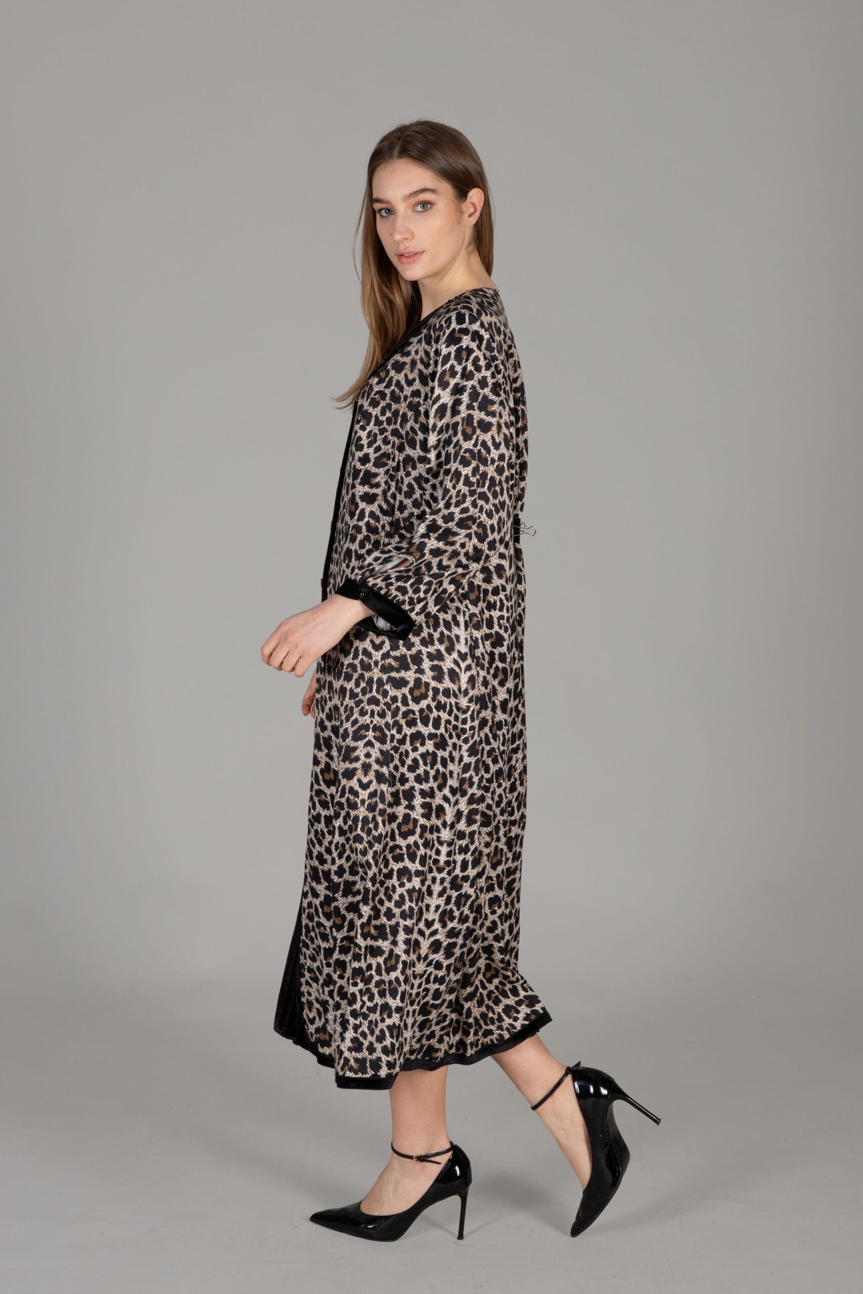 Shirt Collar Flush Empirme Dress – Brand: GUMANIZE – Women & Kids, Baby Clothes Wholesale – TheBS Women