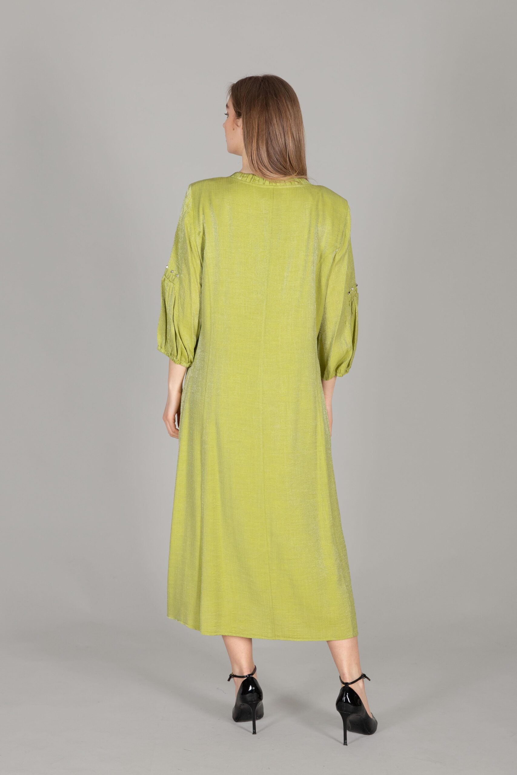 Round Neck Glitter Dress – Brand: GUMANIZE – Women & Kids, Baby Clothes Wholesale – TheBS Women