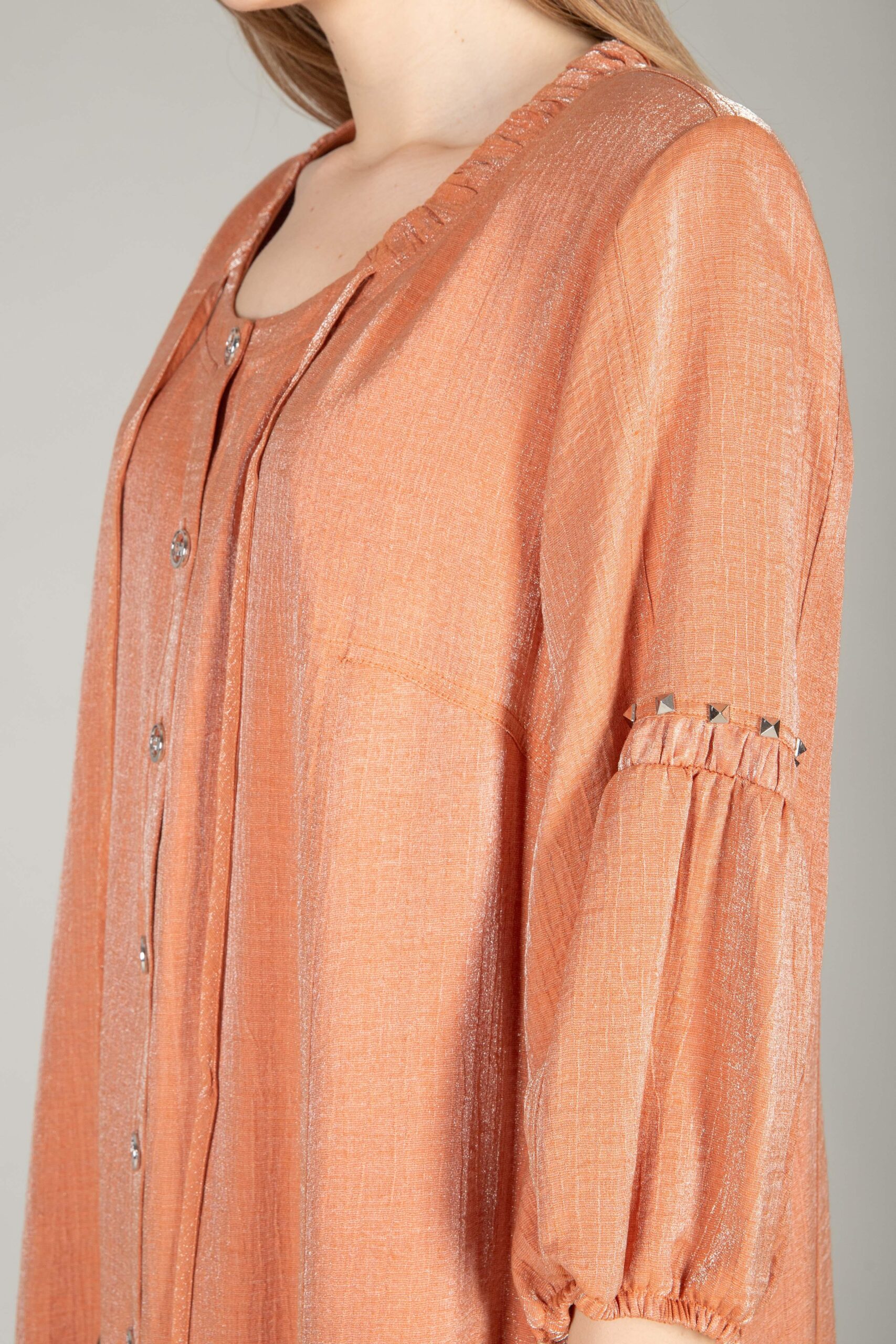 Round Neck Glitter Dress – Brand: GUMANIZE – Women & Kids, Baby Clothes Wholesale – TheBS Women