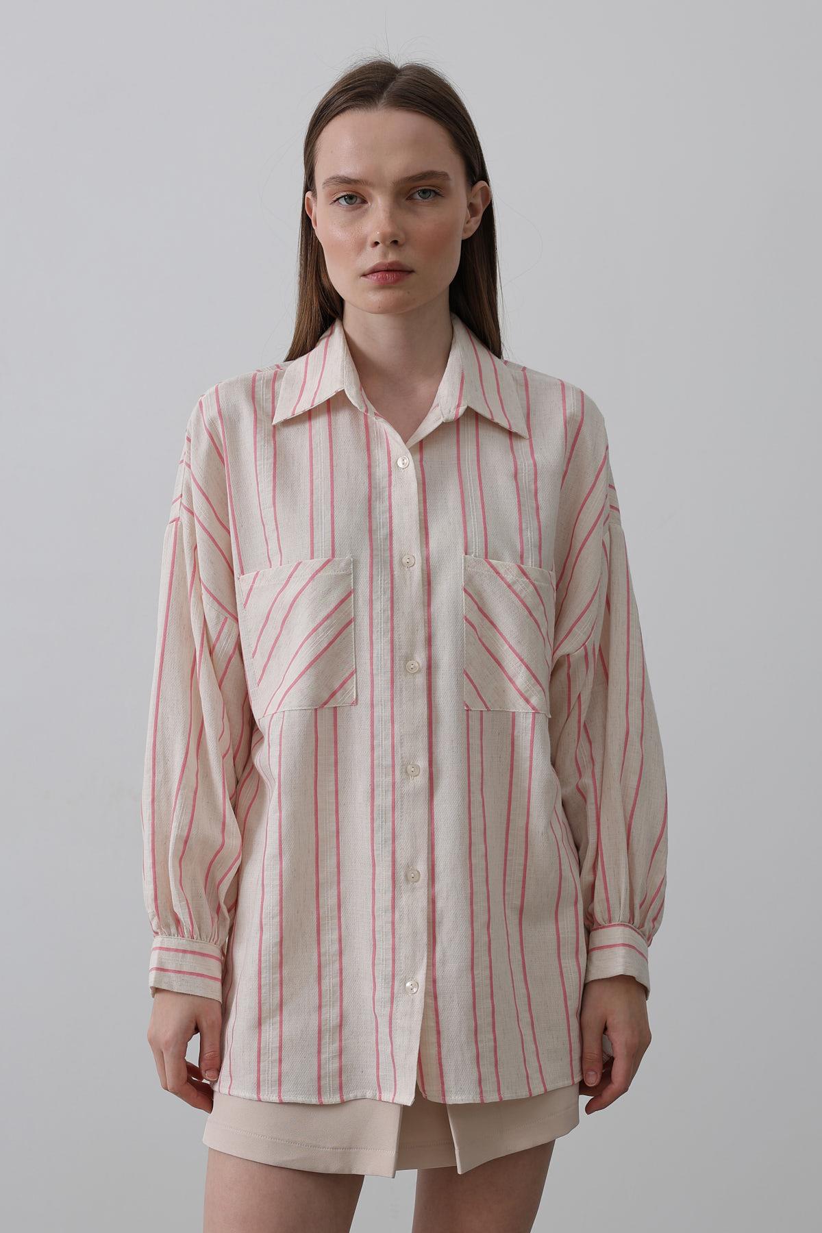 Shirt – – Beige – Brand: Reyon – Women & Kids, Baby Clothes Wholesale – TheBS Women