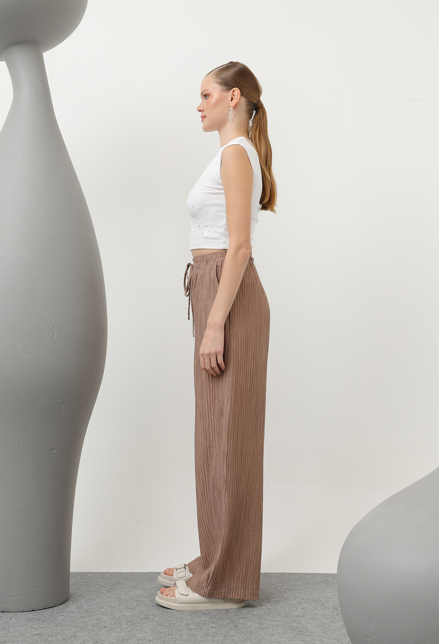 Basic Elastic Pants - Brand: SOUL - Women & Kids, Baby Clothes Wholesale - TheBS Women