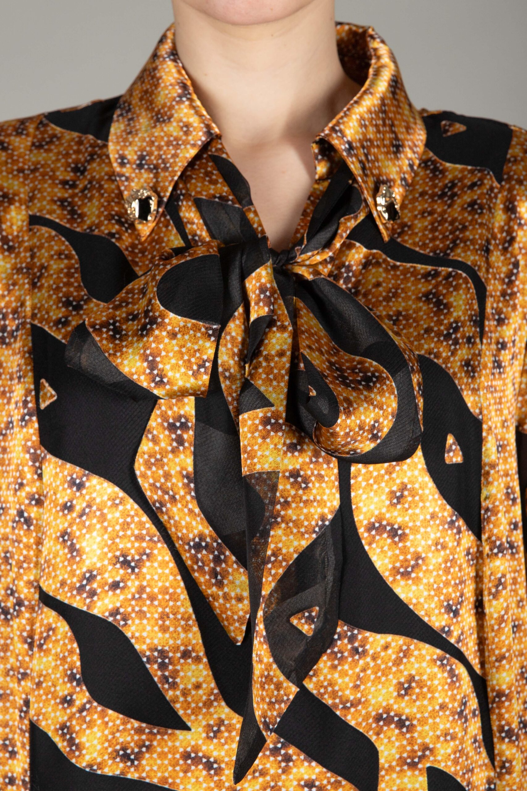 Y Neck Scarf Dress – Multicolor – Brand: GUMANIZE – Women & Kids, Baby Clothes Wholesale – TheBS Women