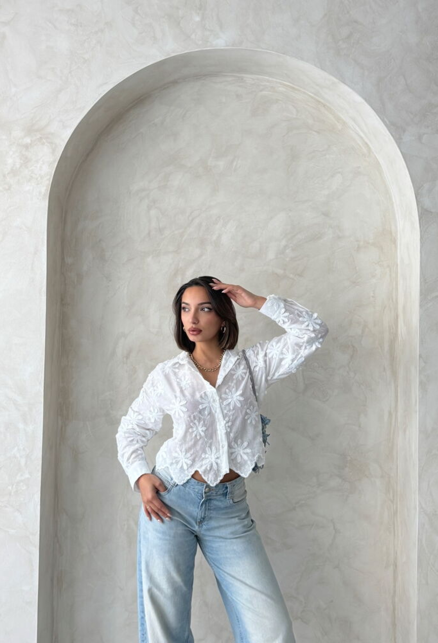 Embroidered Shirt - Brand: Topshow - Women & Kids, Baby Clothes Wholesale - TheBS Women