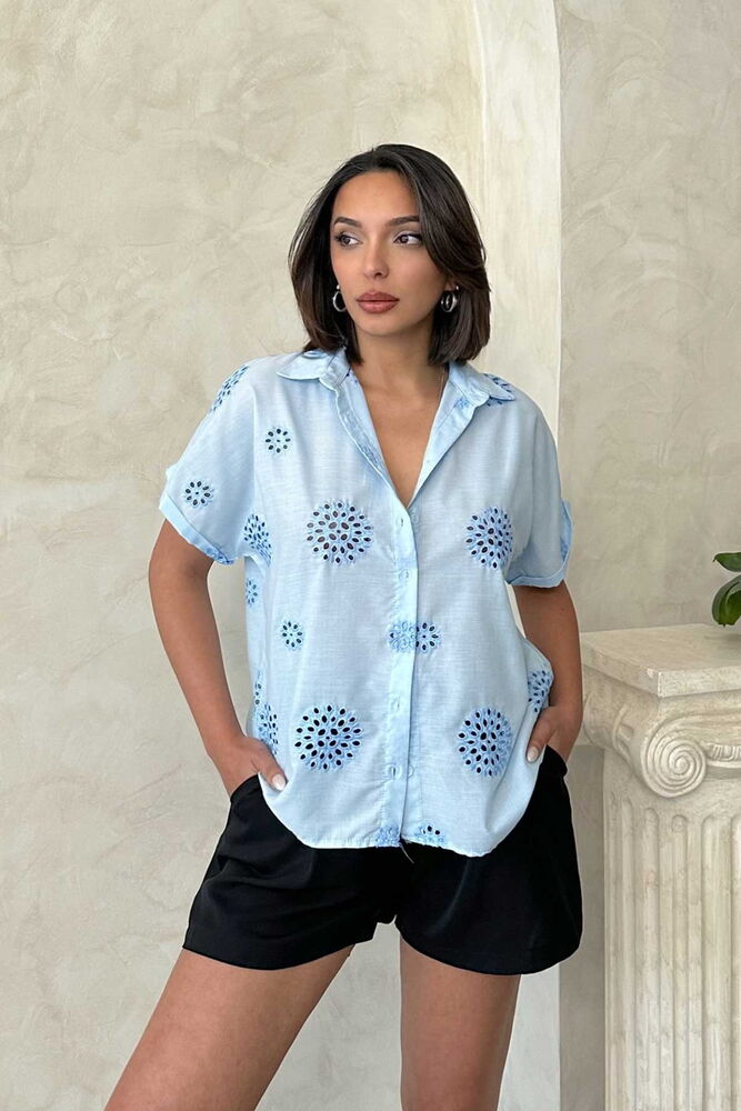 Embroidered Shirt - Brand: Topshow - Women & Kids, Baby Clothes Wholesale - TheBS Women