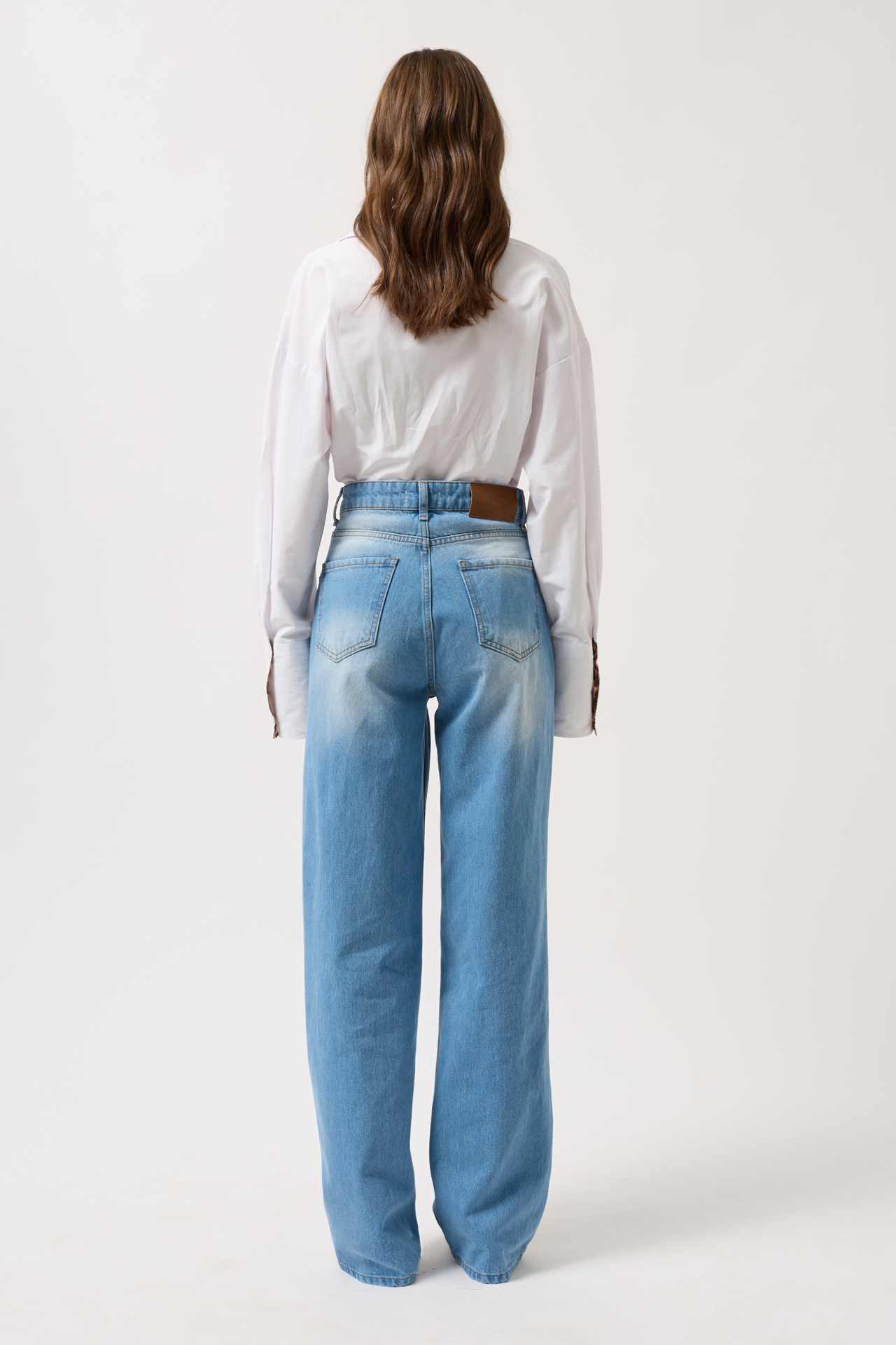 Sewing Detail Wide Leg Jean – Brand: Black Fashion – Women & Kids, Baby Clothes Wholesale – TheBS Women