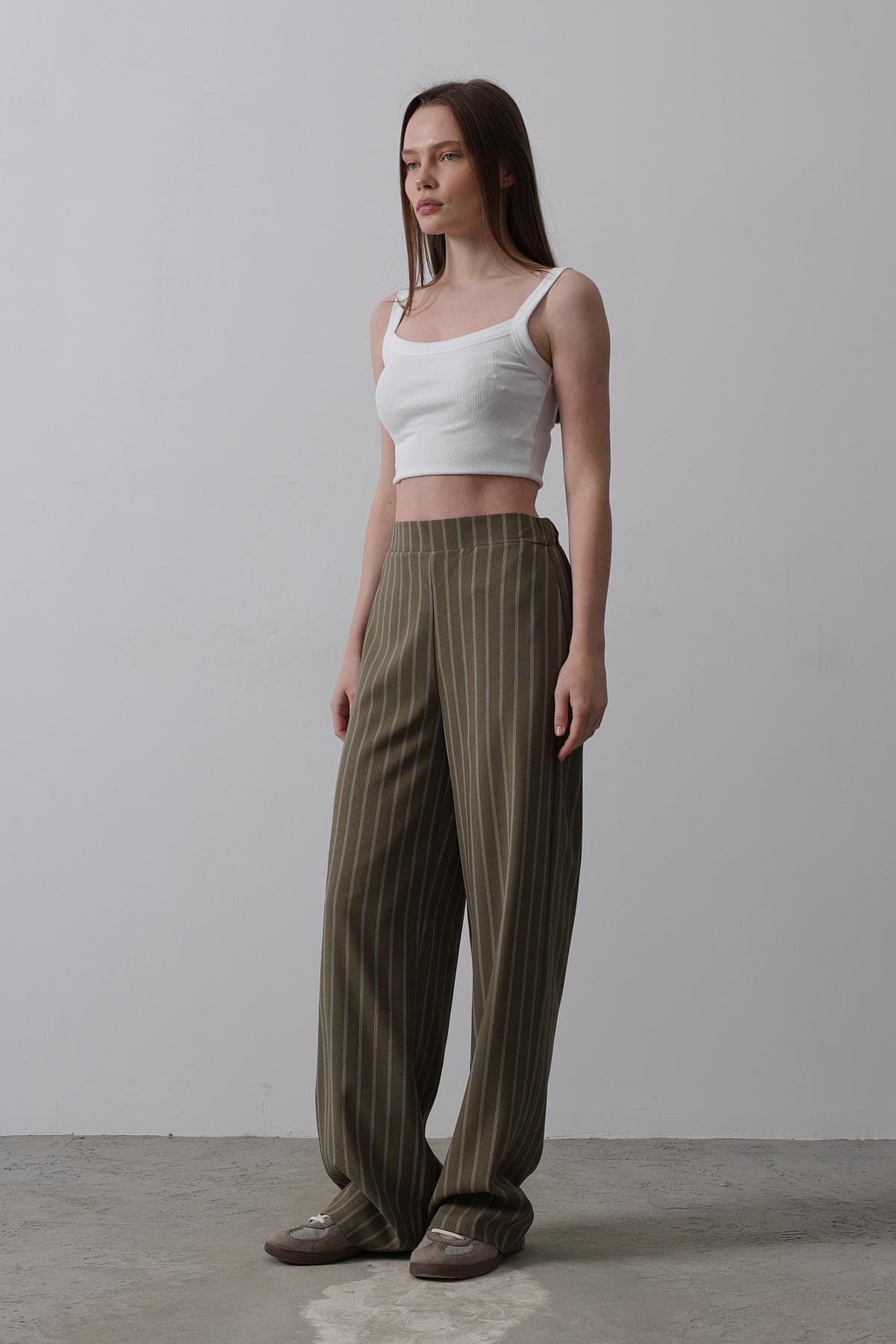 Half-Elastic Waist Palazzo Pants – Brand: Reyon – Women & Kids, Baby Clothes Wholesale – TheBS Women