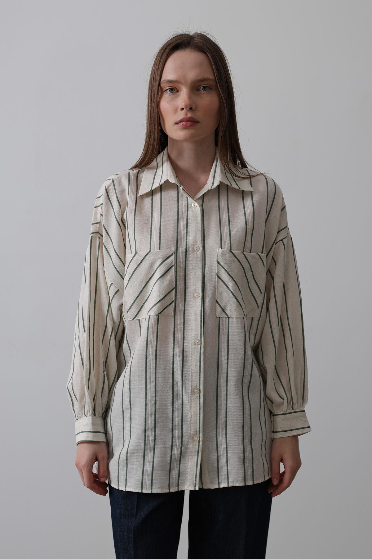 Shirt - -green - Brand: Reyon - Women & Kids, Baby Clothes Wholesale - TheBS Women