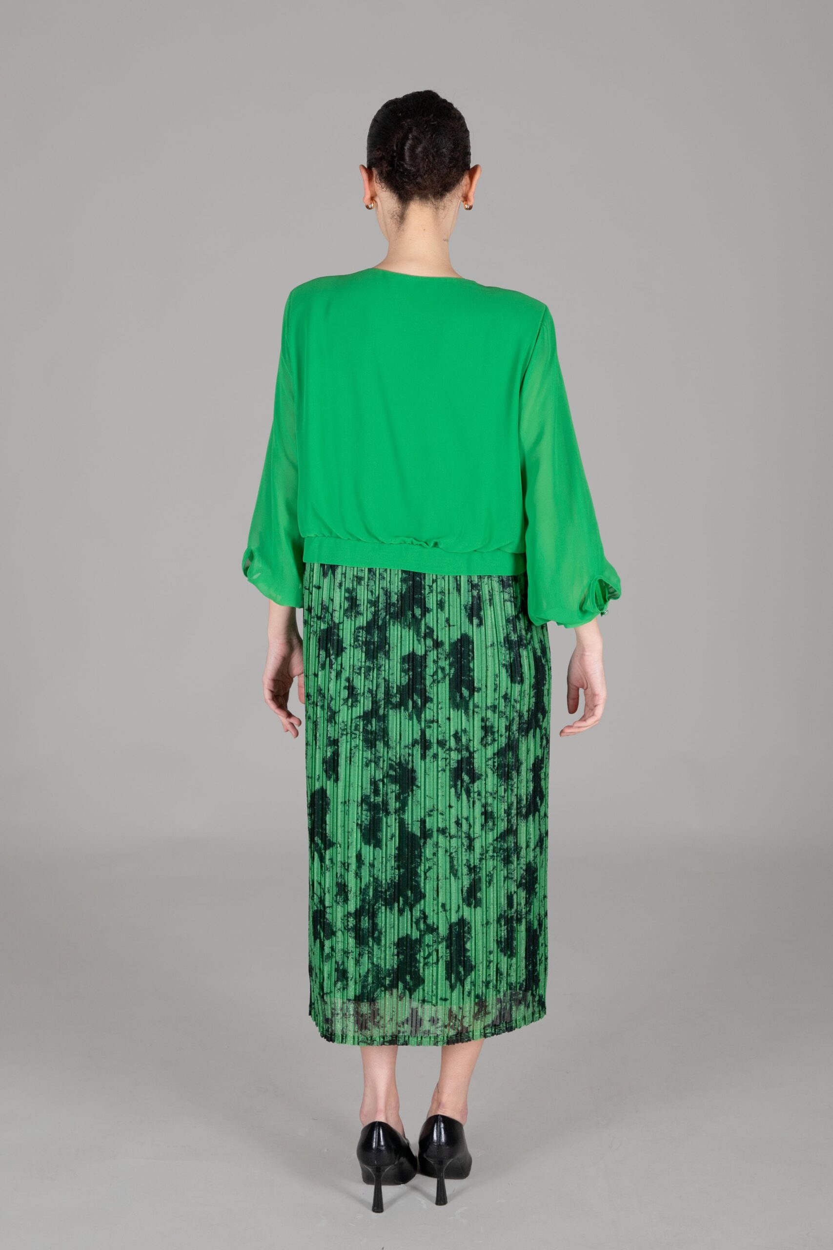 V Cut Bolero Dress - Brand: GUMANIZE - Women & Kids, Baby Clothes Wholesale - TheBS Women V Cut Bolero Dress - Brand: GUMANIZE - Women & Kids, Baby Clothes Wholesale - TheBS Women