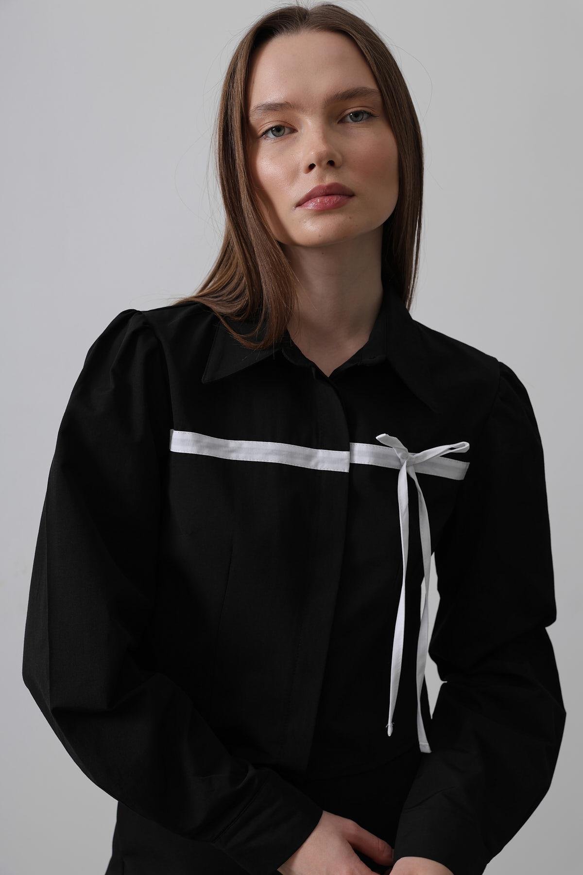 Front Contrast Bow Shirt – Brand: Reyon – Women & Kids, Baby Clothes Wholesale – TheBS Women