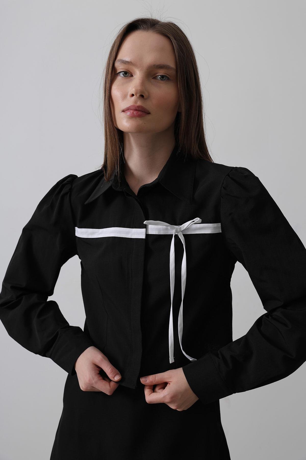 Front Contrast Bow Shirt – Brand: Reyon – Women & Kids, Baby Clothes Wholesale – TheBS Women