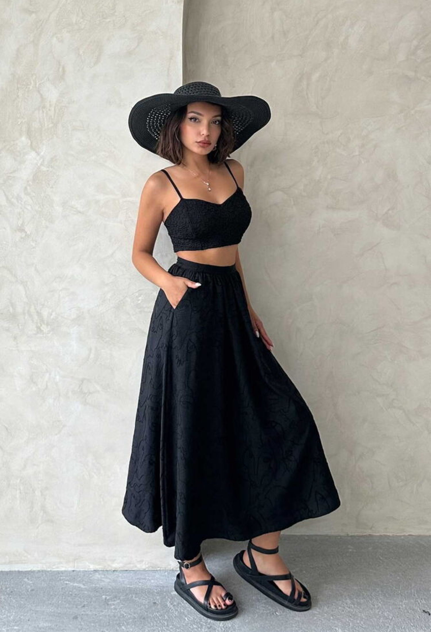 Embroidered Skirt - Brand: Topshow - Women & Kids, Baby Clothes Wholesale - TheBS Women