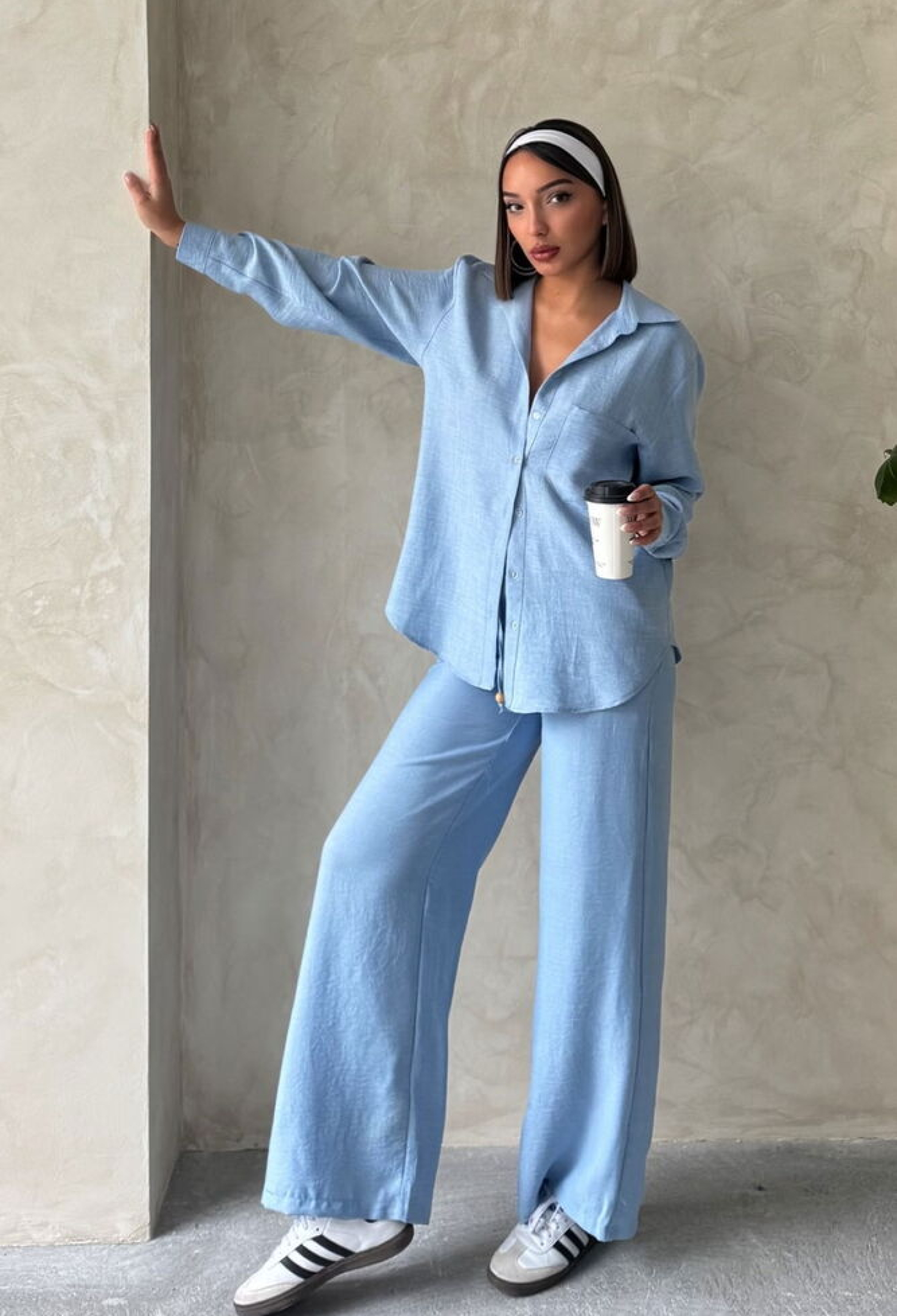 Linen Trousers - Brand: Topshow - Women & Kids, Baby Clothes Wholesale - TheBS Women