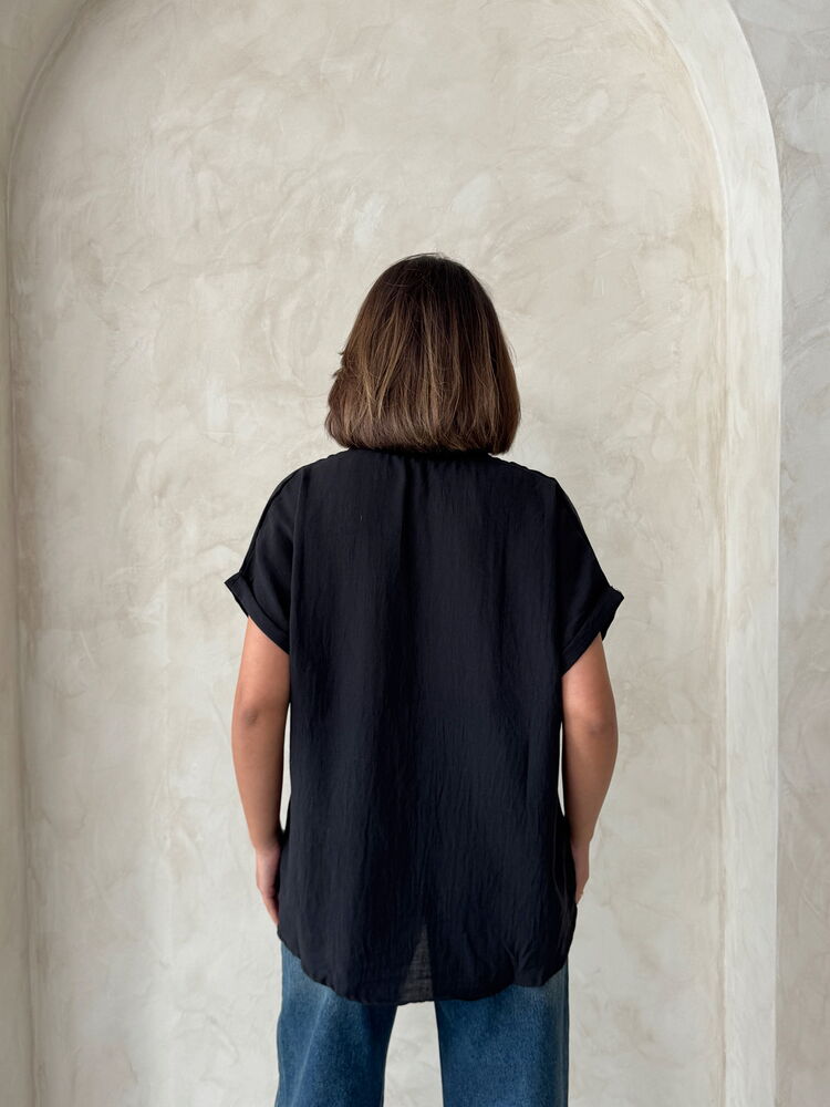 Linen Raw Pocket Applique Pocket Linen Wholesale Shirt – Brand: Topshow – Women & Kids, Baby Clothes Wholesale – TheBS Women