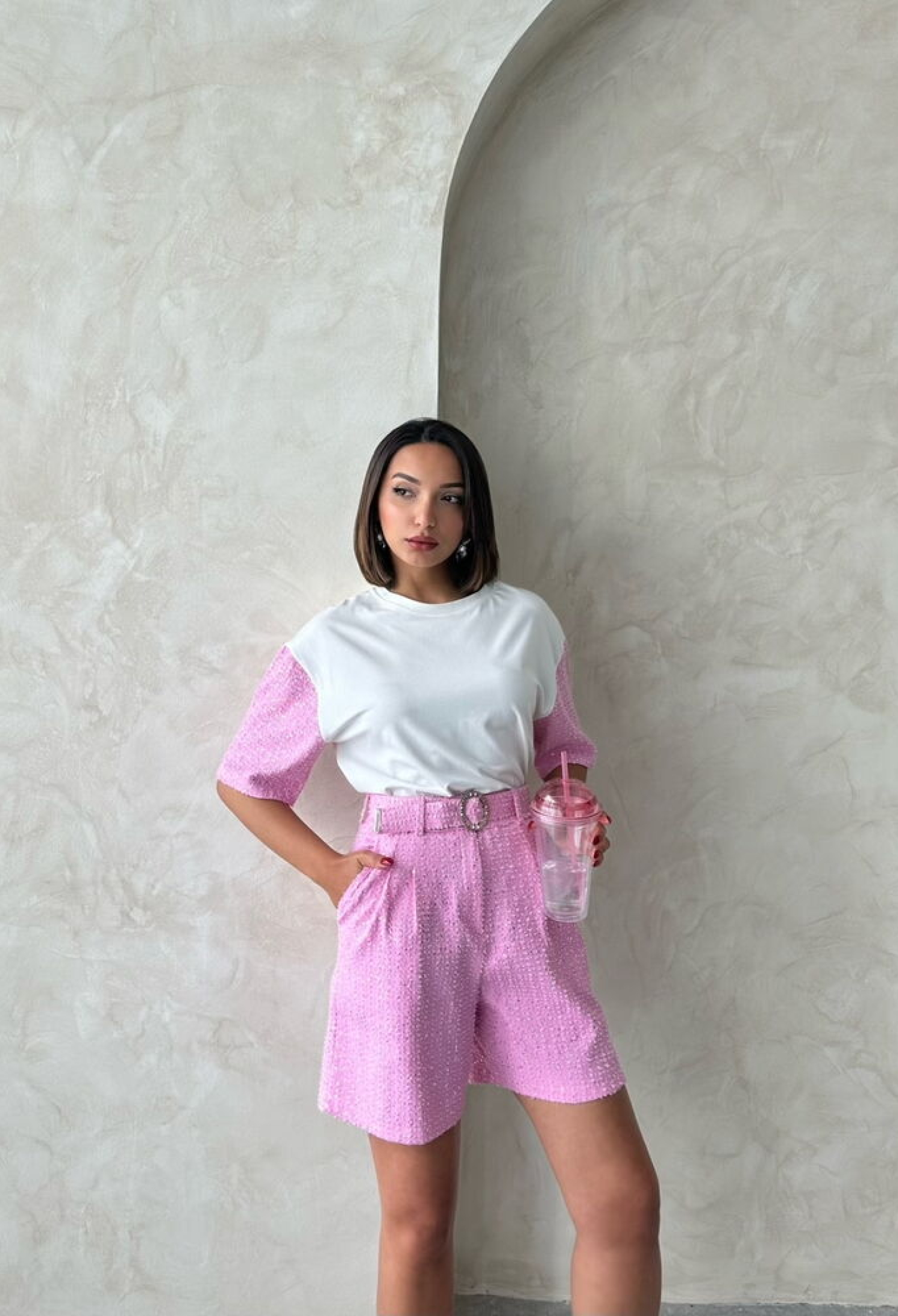 Sequin Denim Shorts - Brand: Topshow - Women & Kids, Baby Clothes Wholesale - TheBS Women