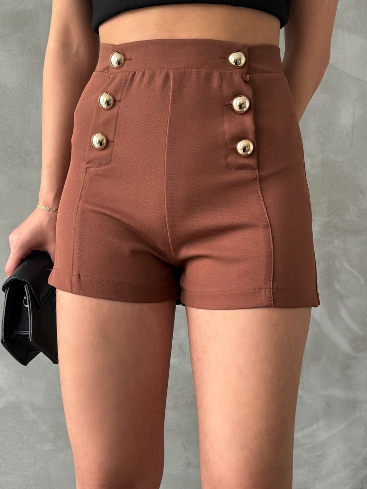 Ornamental Buttoned Shorts – Brand: Topshow – Women & Kids, Baby Clothes Wholesale – TheBS Women