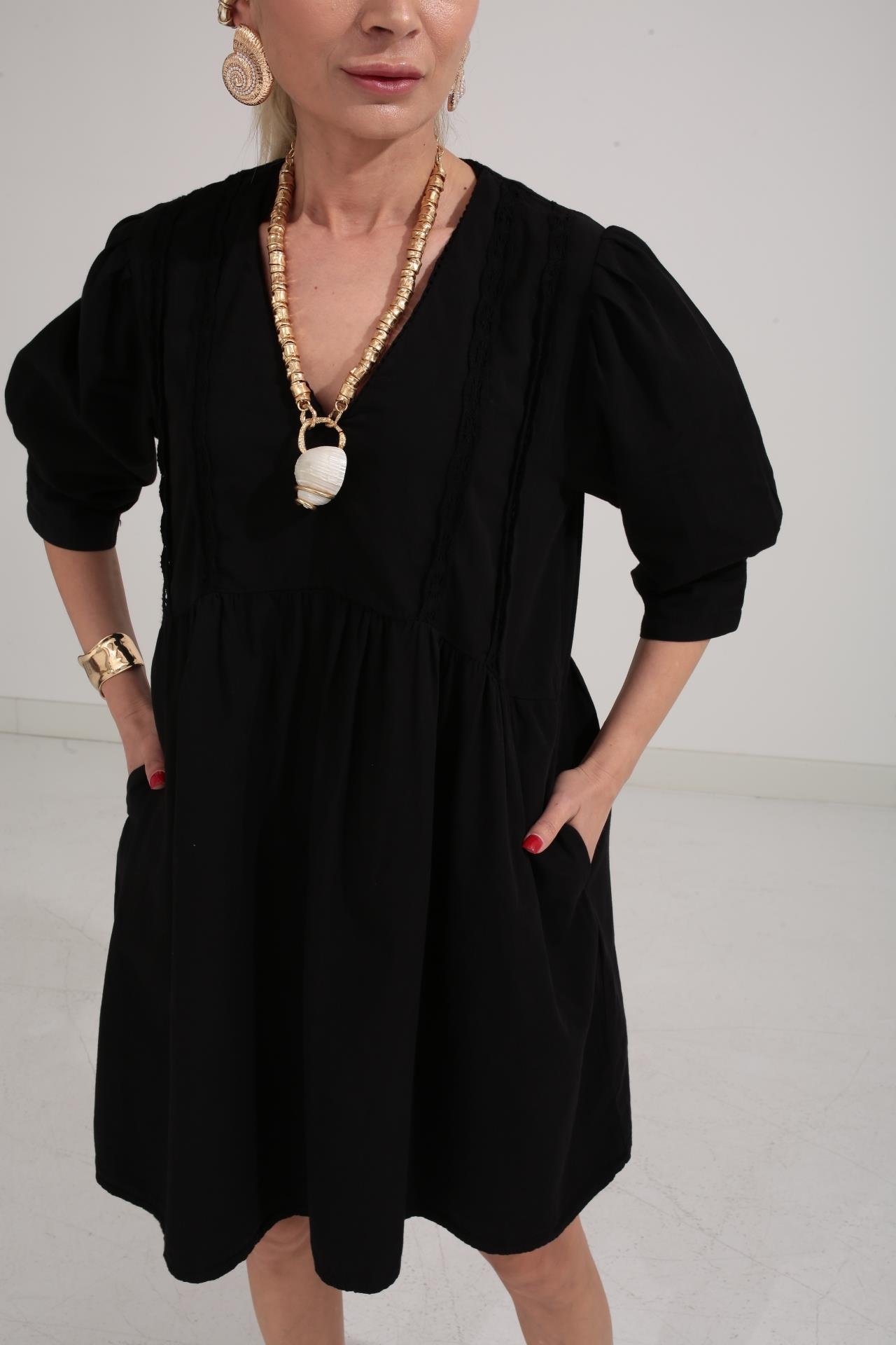 Dress Mini Collar Lace - Brand: Cream Rouge - Women & Kids, Baby Clothes Wholesale - TheBS Women