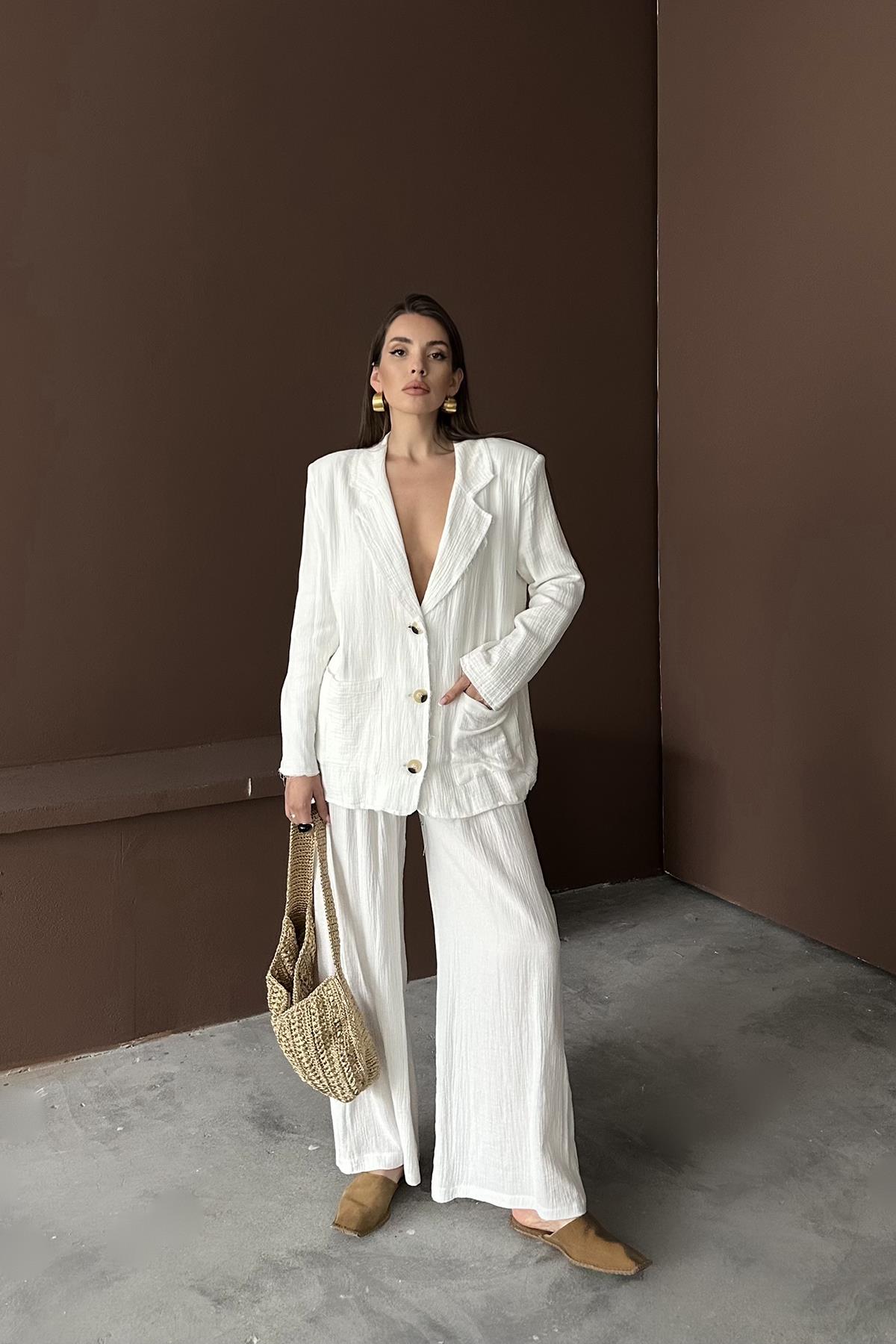 WholesaleOversize Mueslin Suit - Brand: Elisa - Women & Kids, Baby Clothes Wholesale - TheBS Women