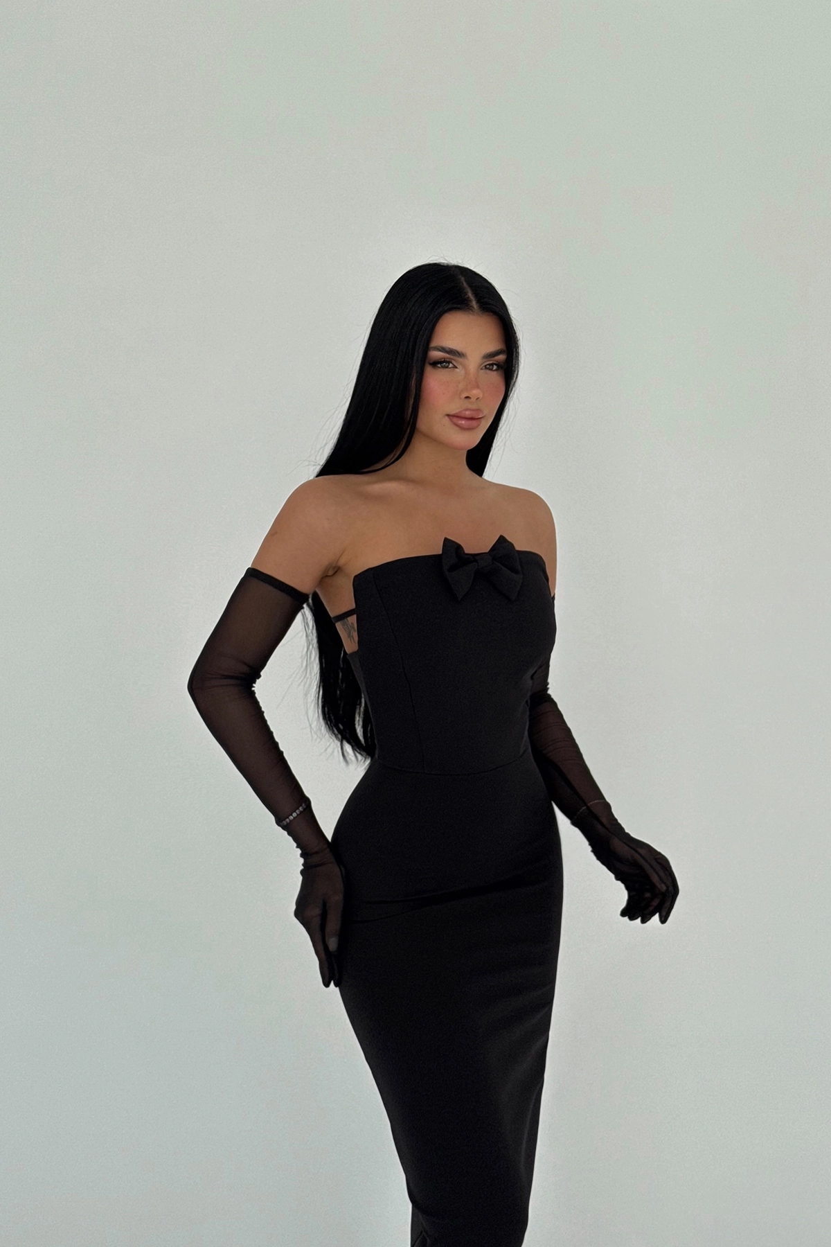 Enola Dress With Gloves - Brand: EYYO ATELIER - Women & Kids, Baby Clothes Wholesale - TheBS Women